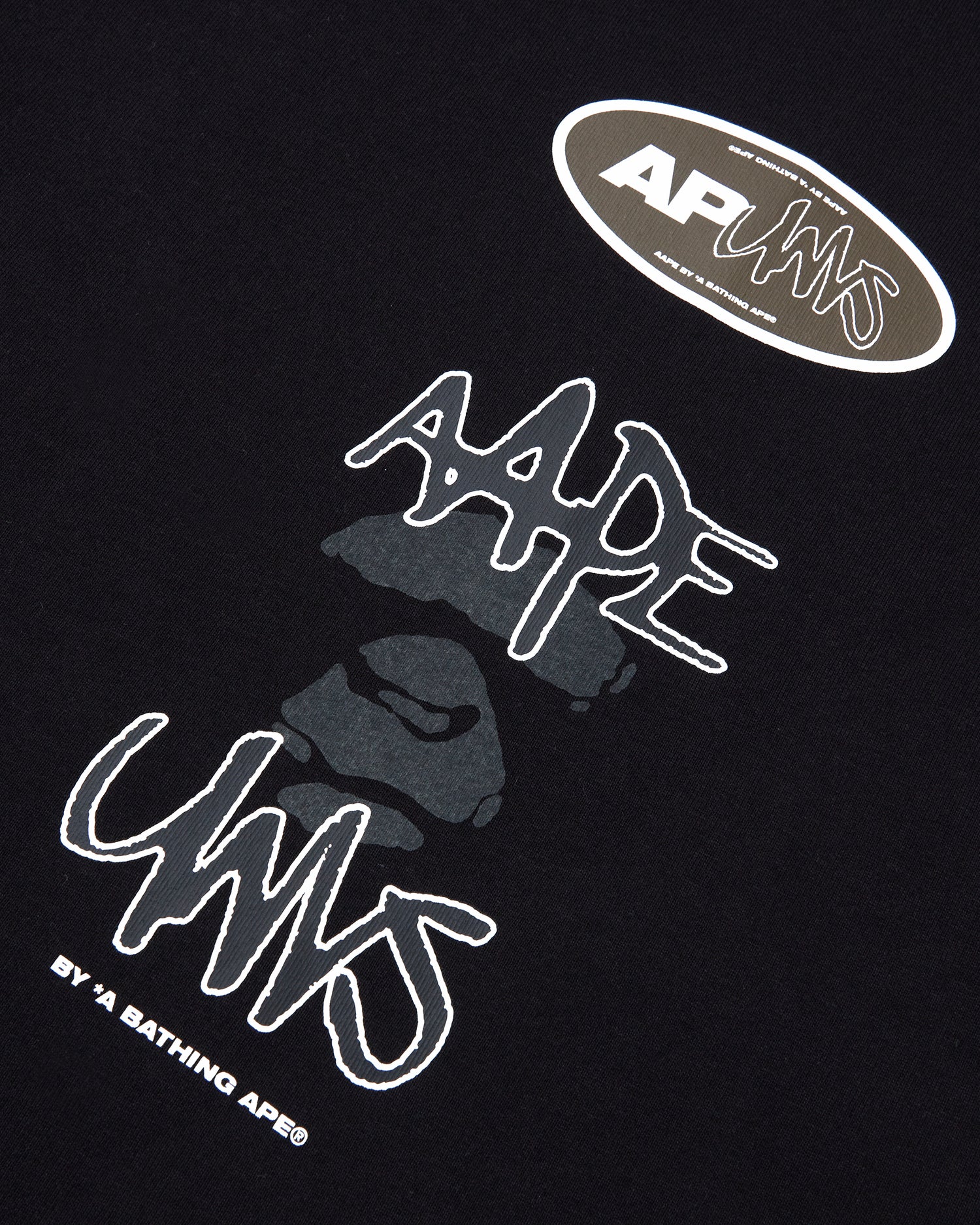 Moonface logo printed tee - Image 3