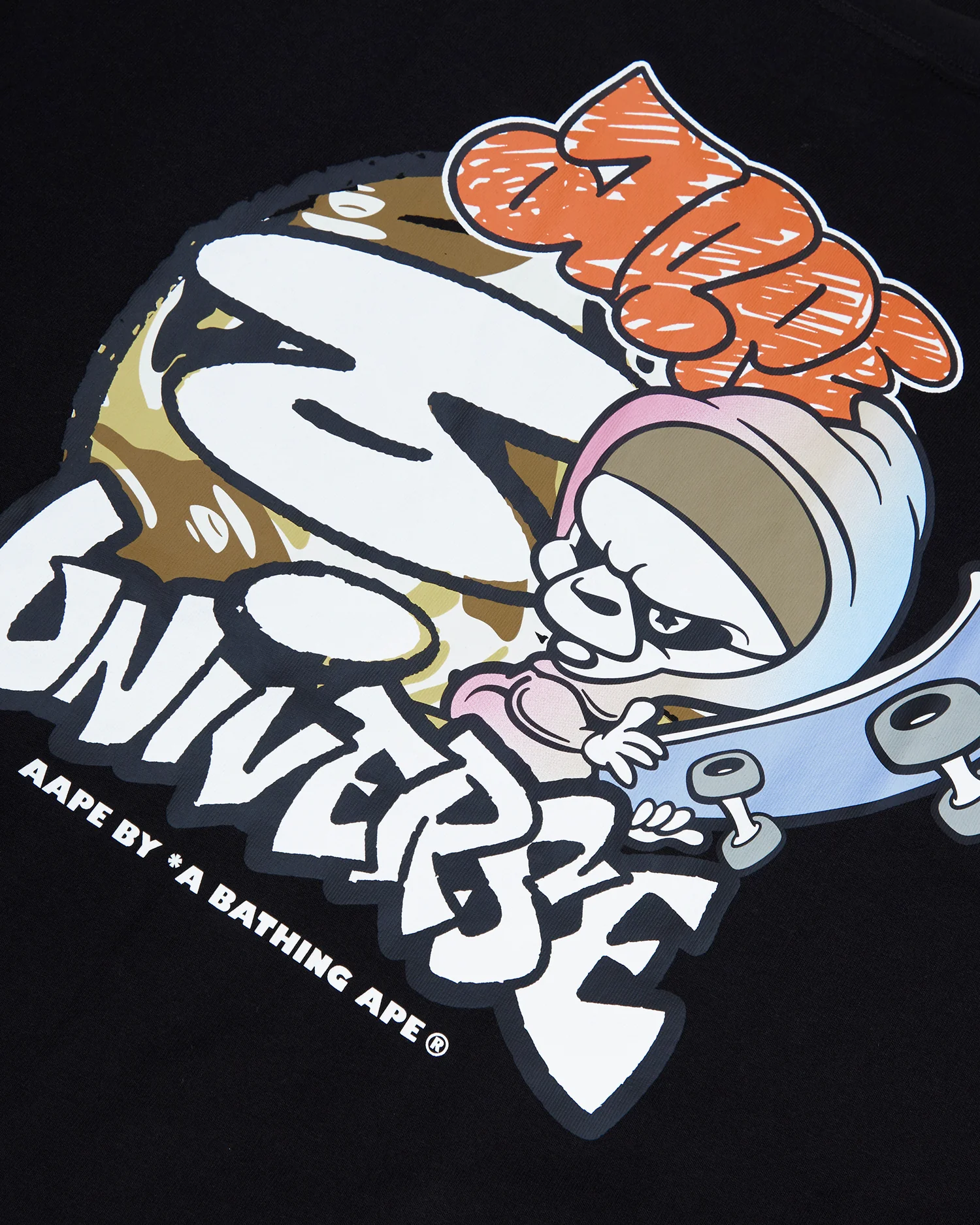 Moonface graphic-printed tee - Image 4