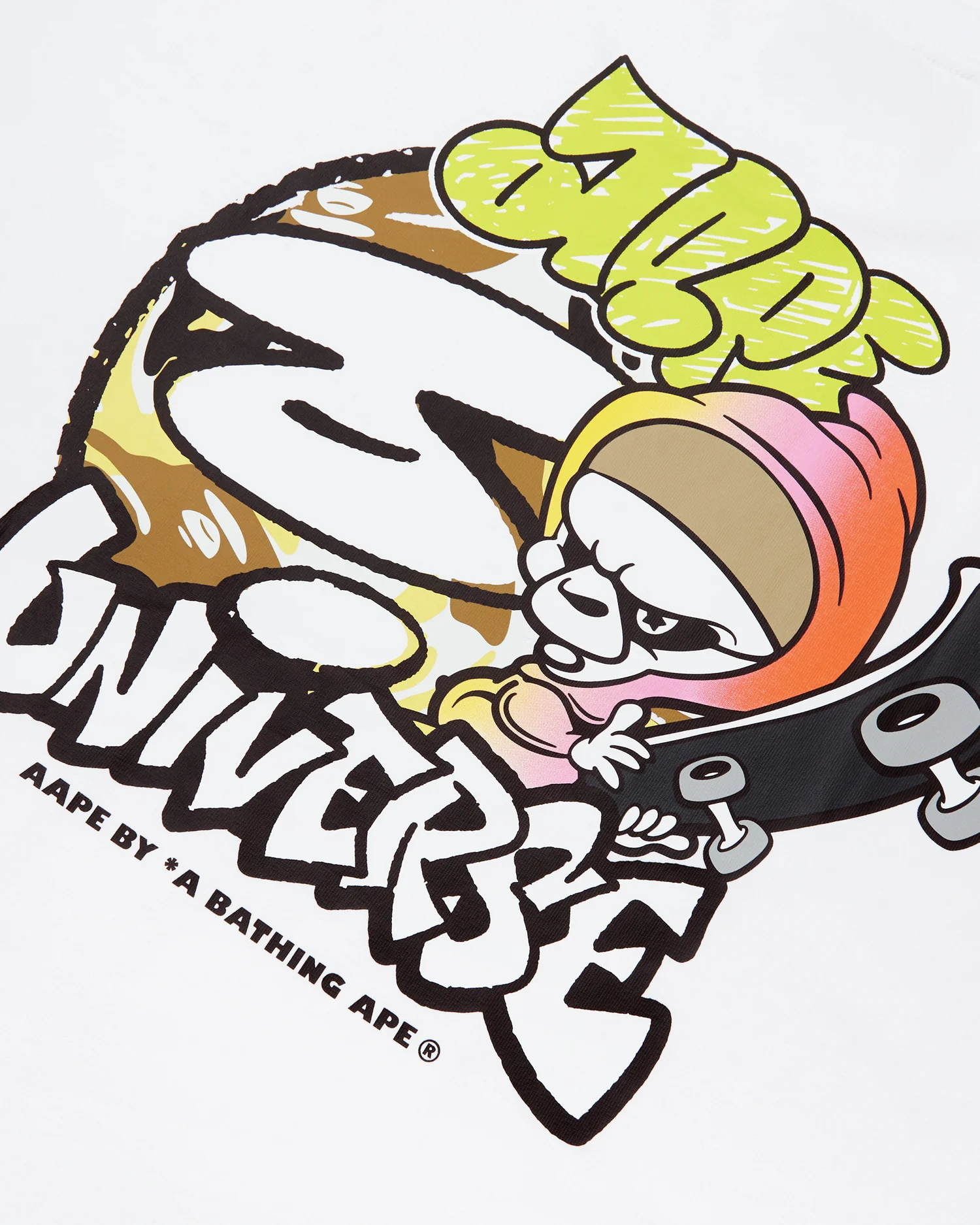 Moonface graphic-printed tee - Image 9