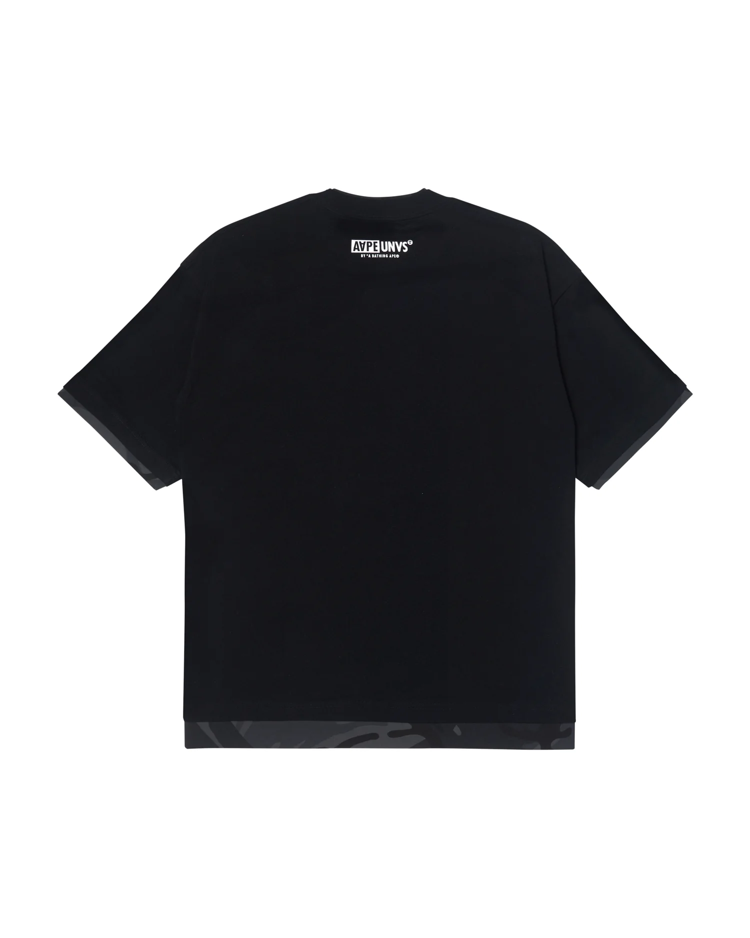 Moonface panelled printed tee - Image 2
