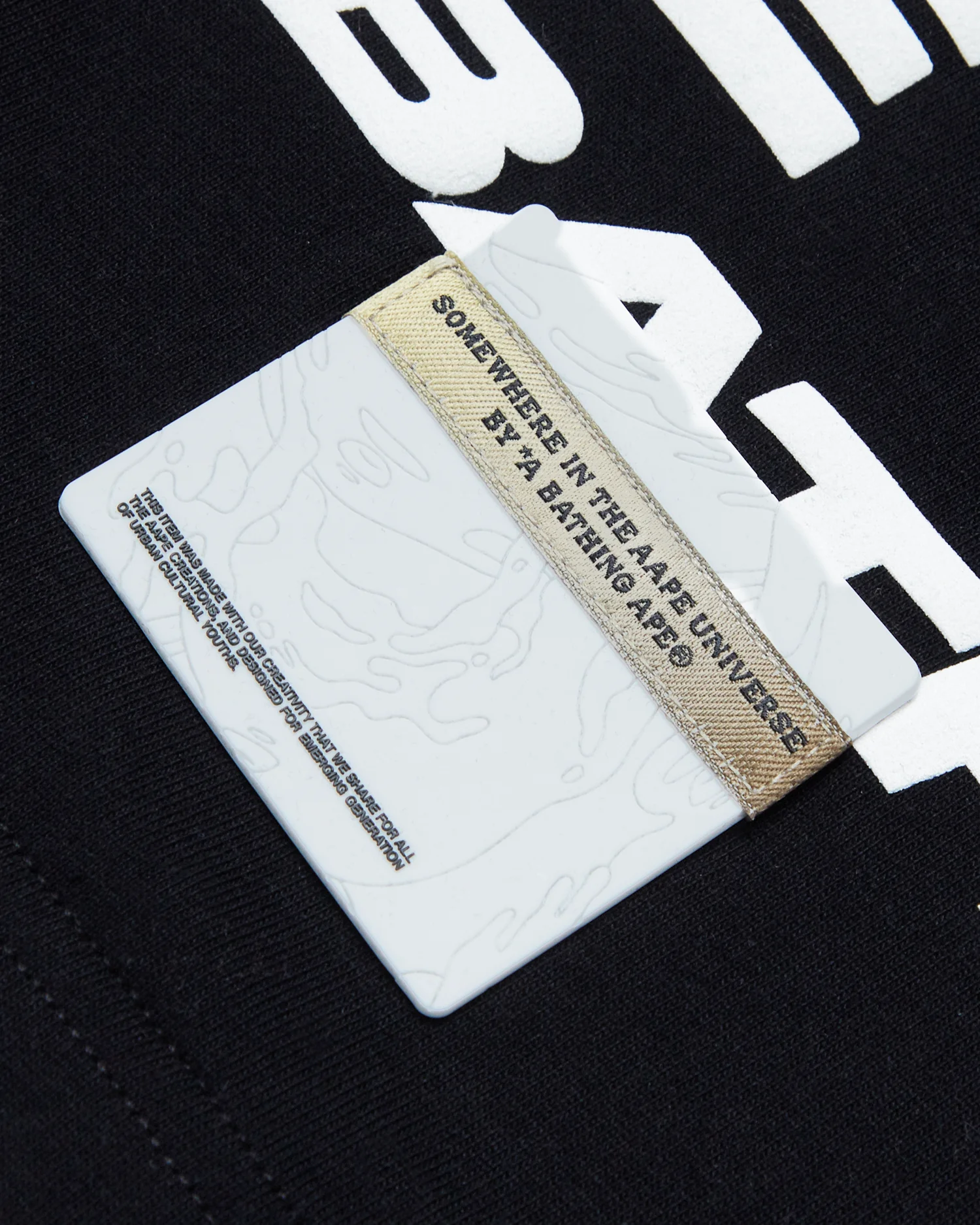Moonface panelled printed tee - Image 4