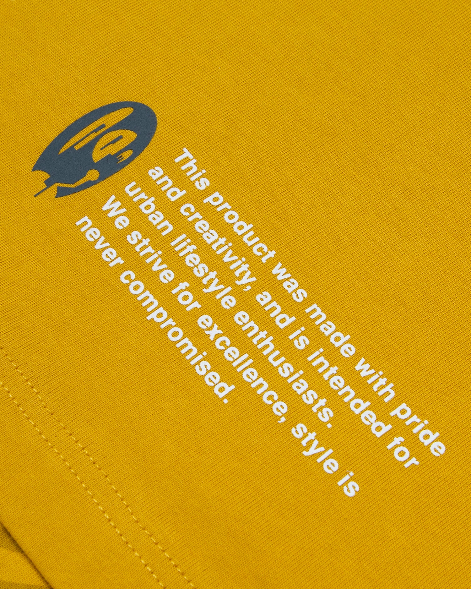 Moonface patch panelled tee - Image 9