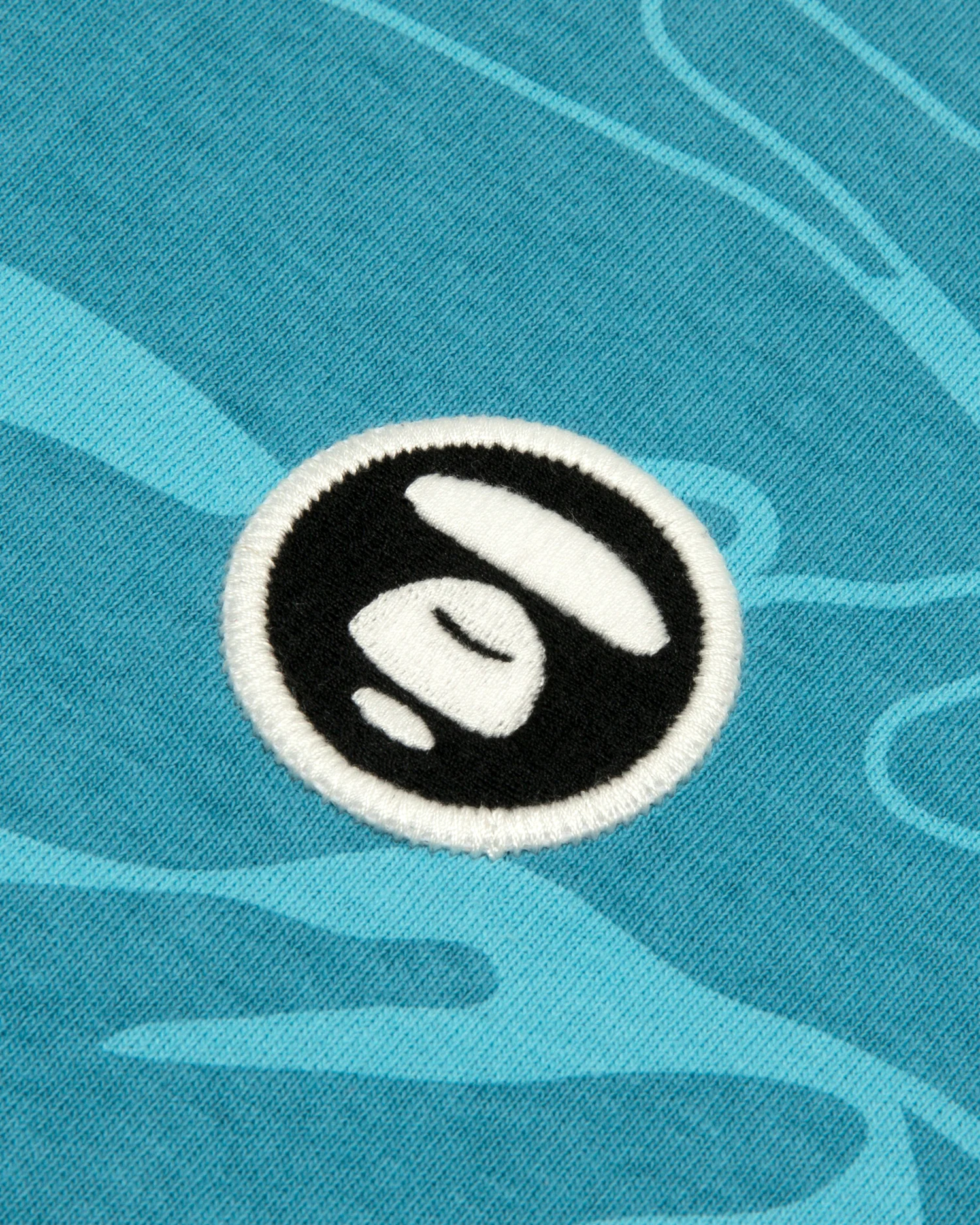 Moonface embroidered camo tee - Image 10