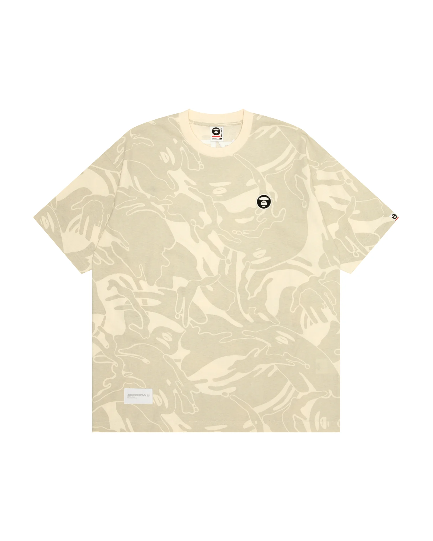 Moonface embroidered camo tee - Image 11
