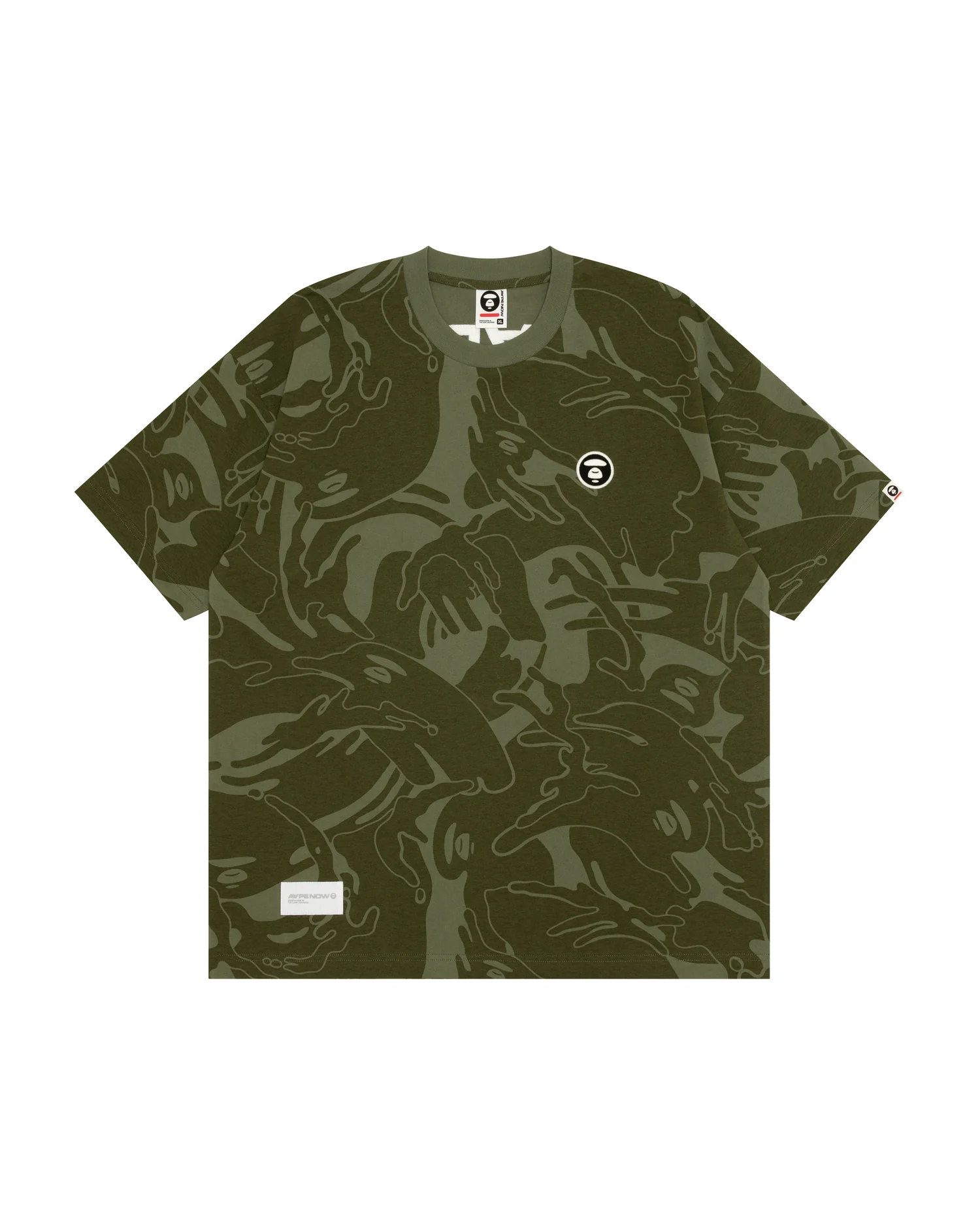 Moonface embroidered camo tee - Image 16