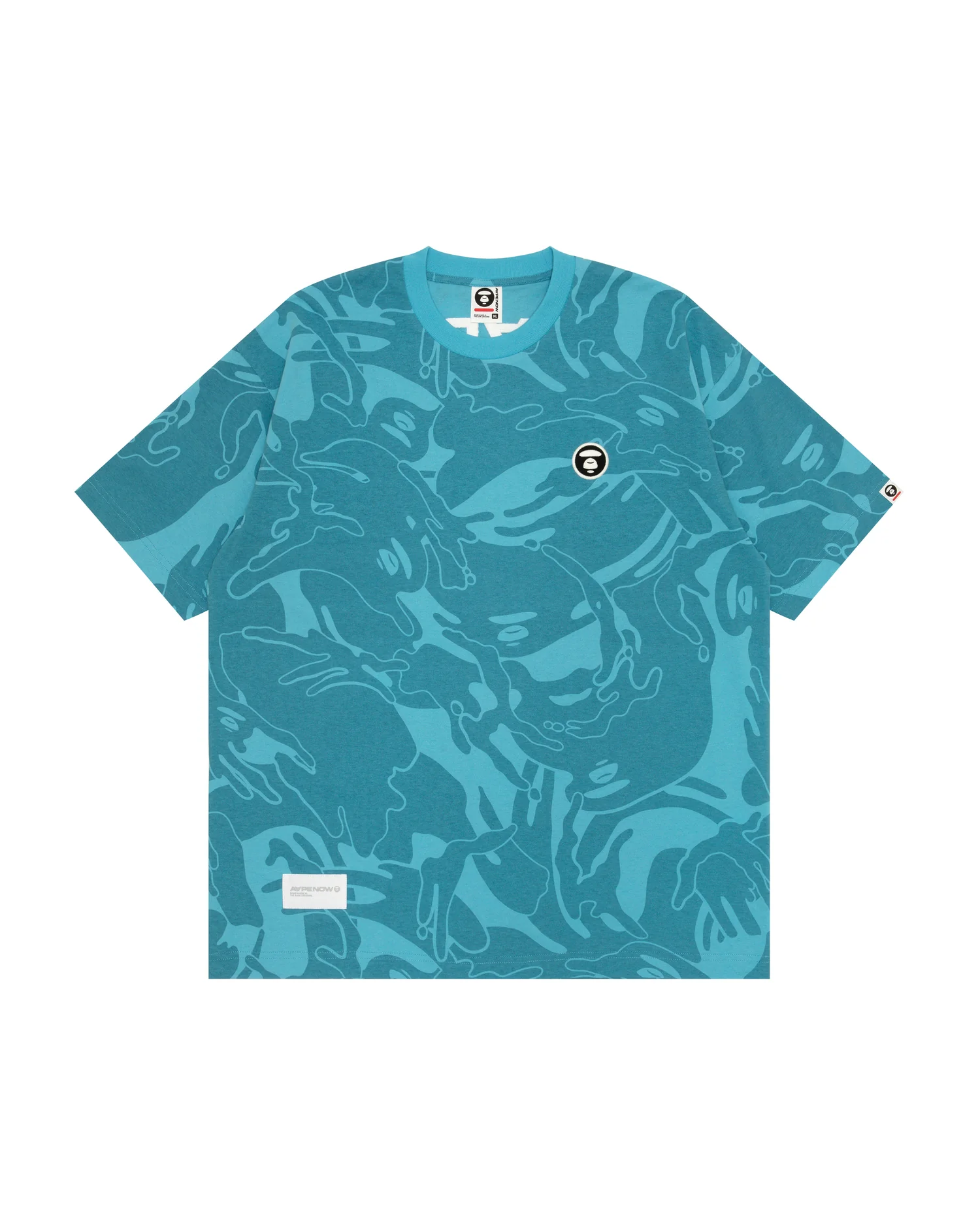 Moonface embroidered camo tee - Image 6