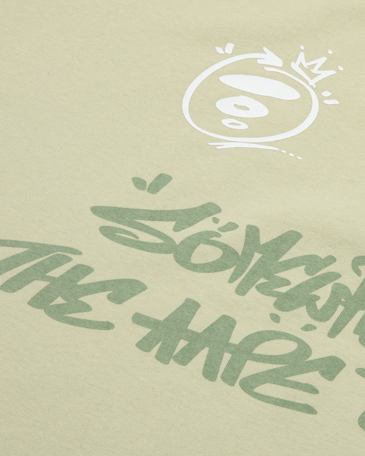 Moonface text print tee - Image 10