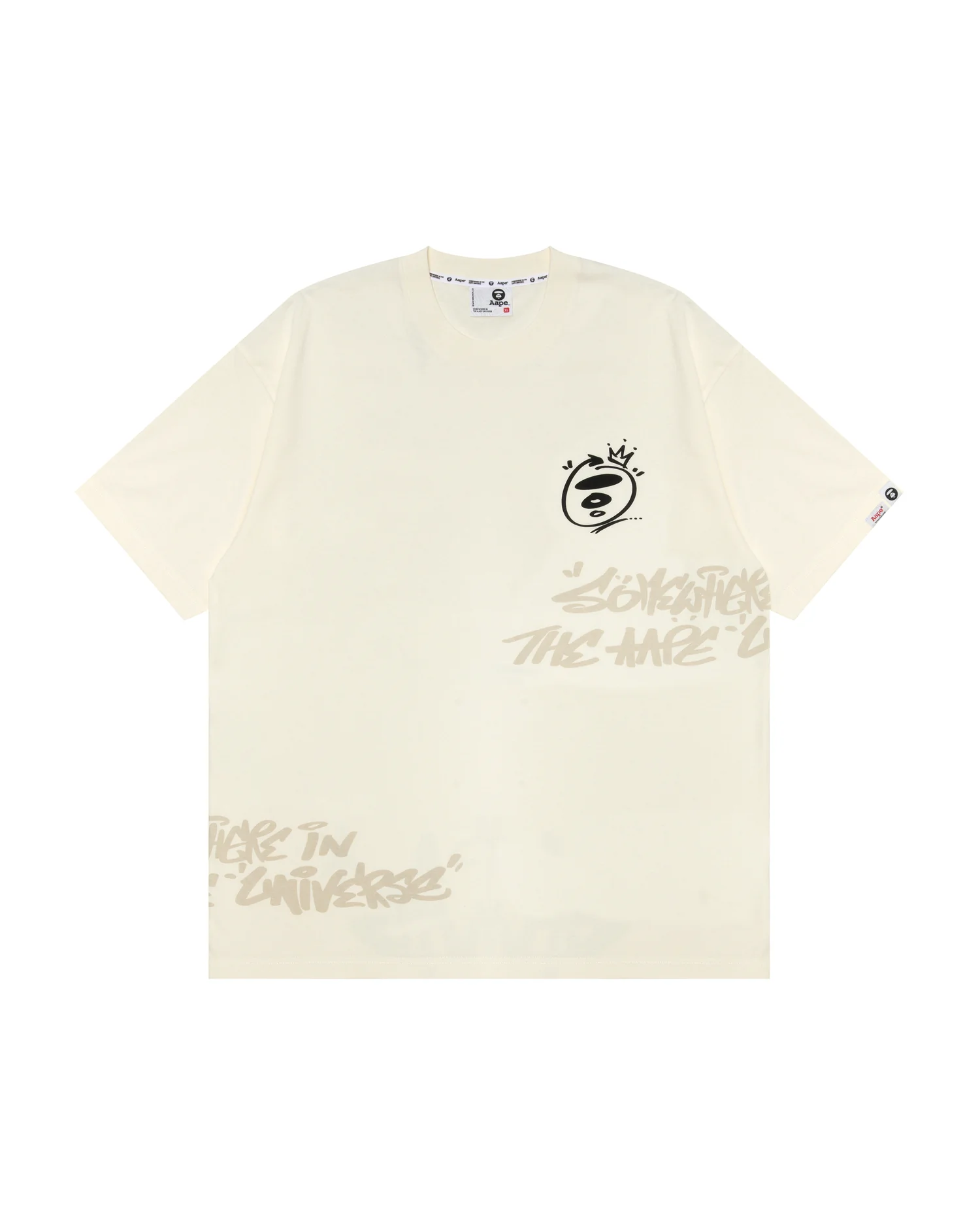 Moonface text print tee - Image 11
