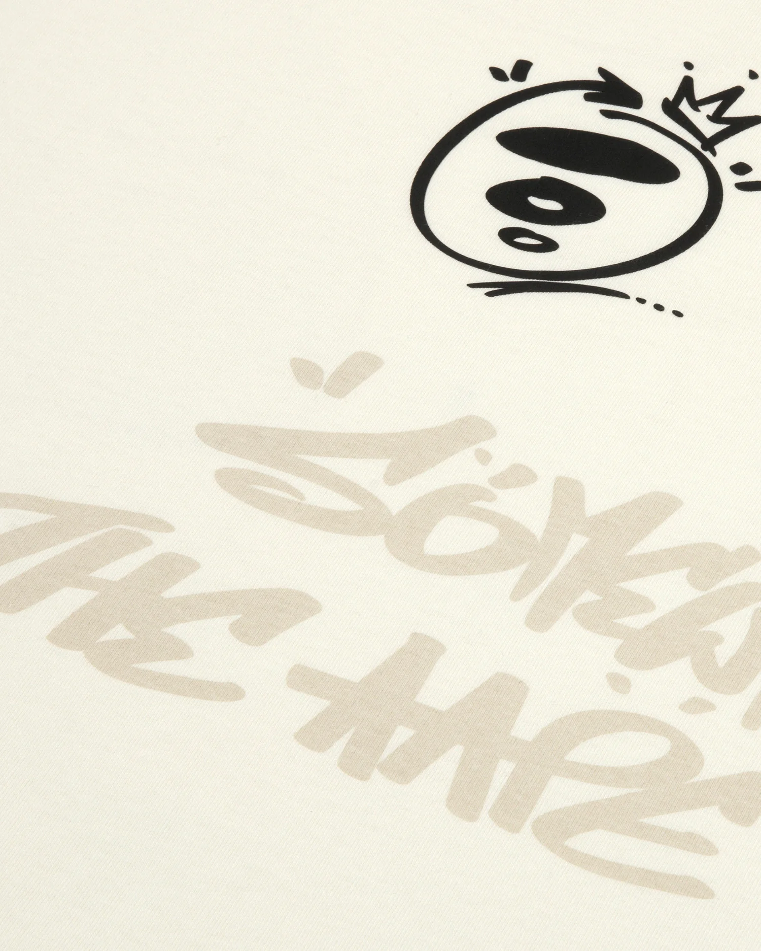 Moonface text print tee - Image 15