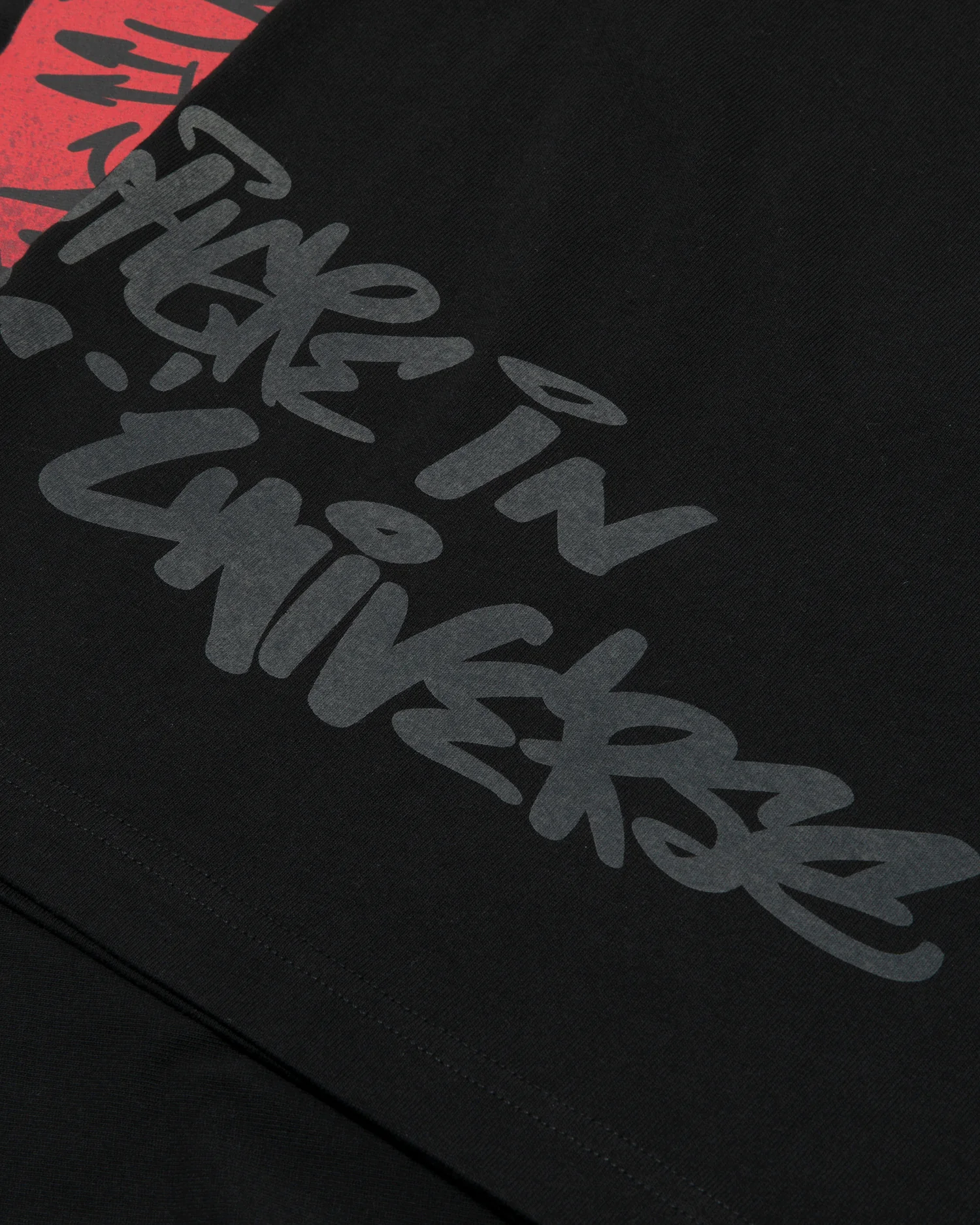 Moonface text print tee - Image 4
