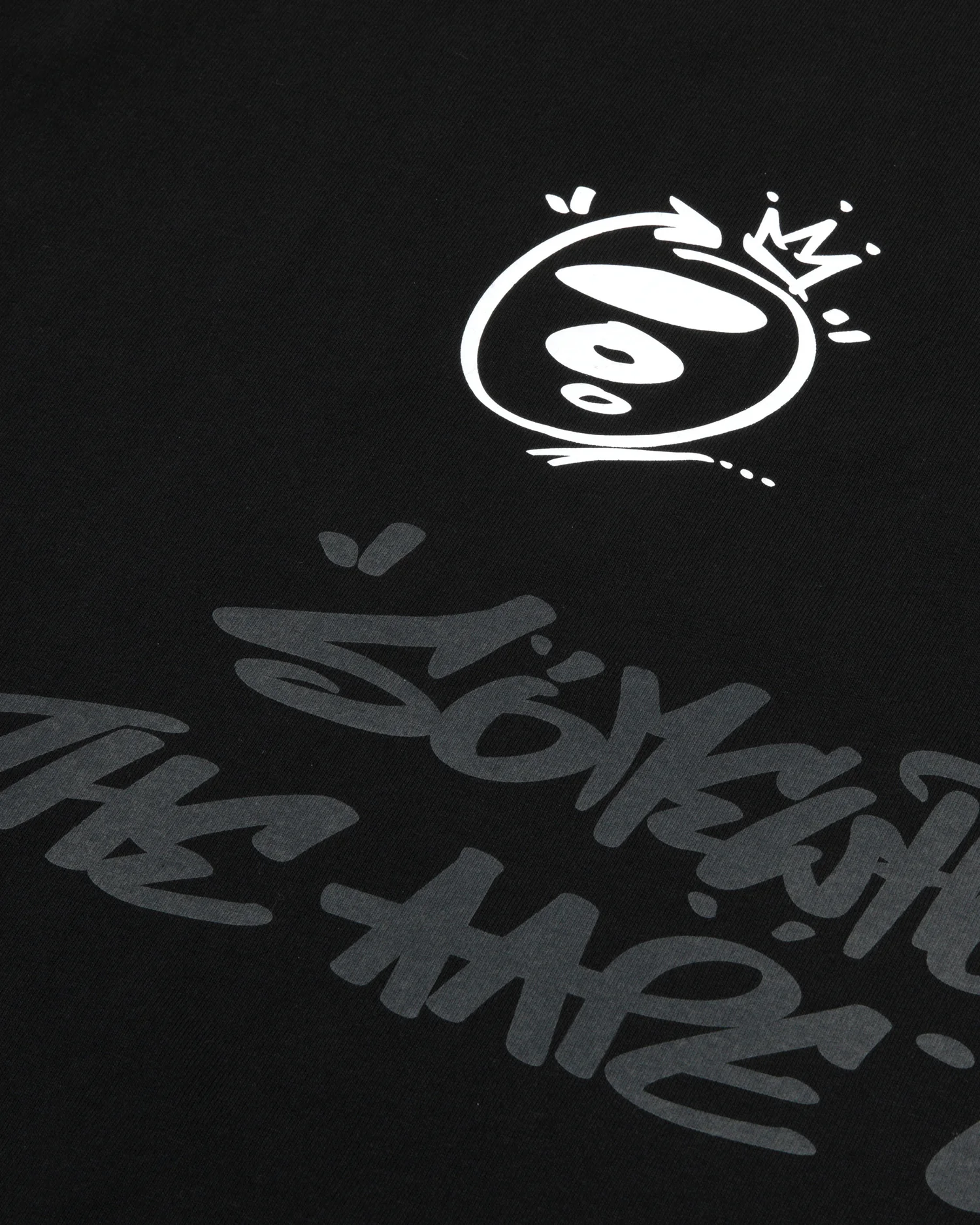 Moonface text print tee - Image 5