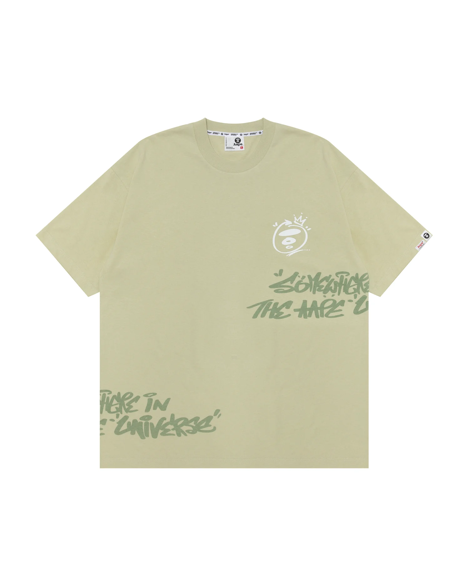 Moonface text print tee - Image 6