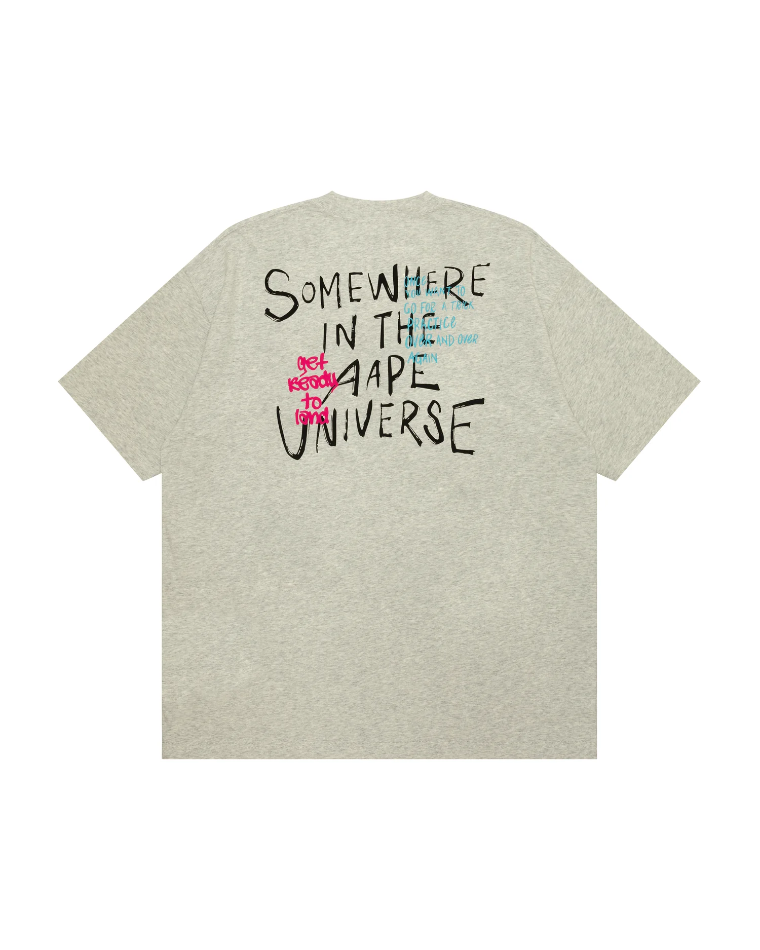 Moonface graffiti printed tee - Image 2