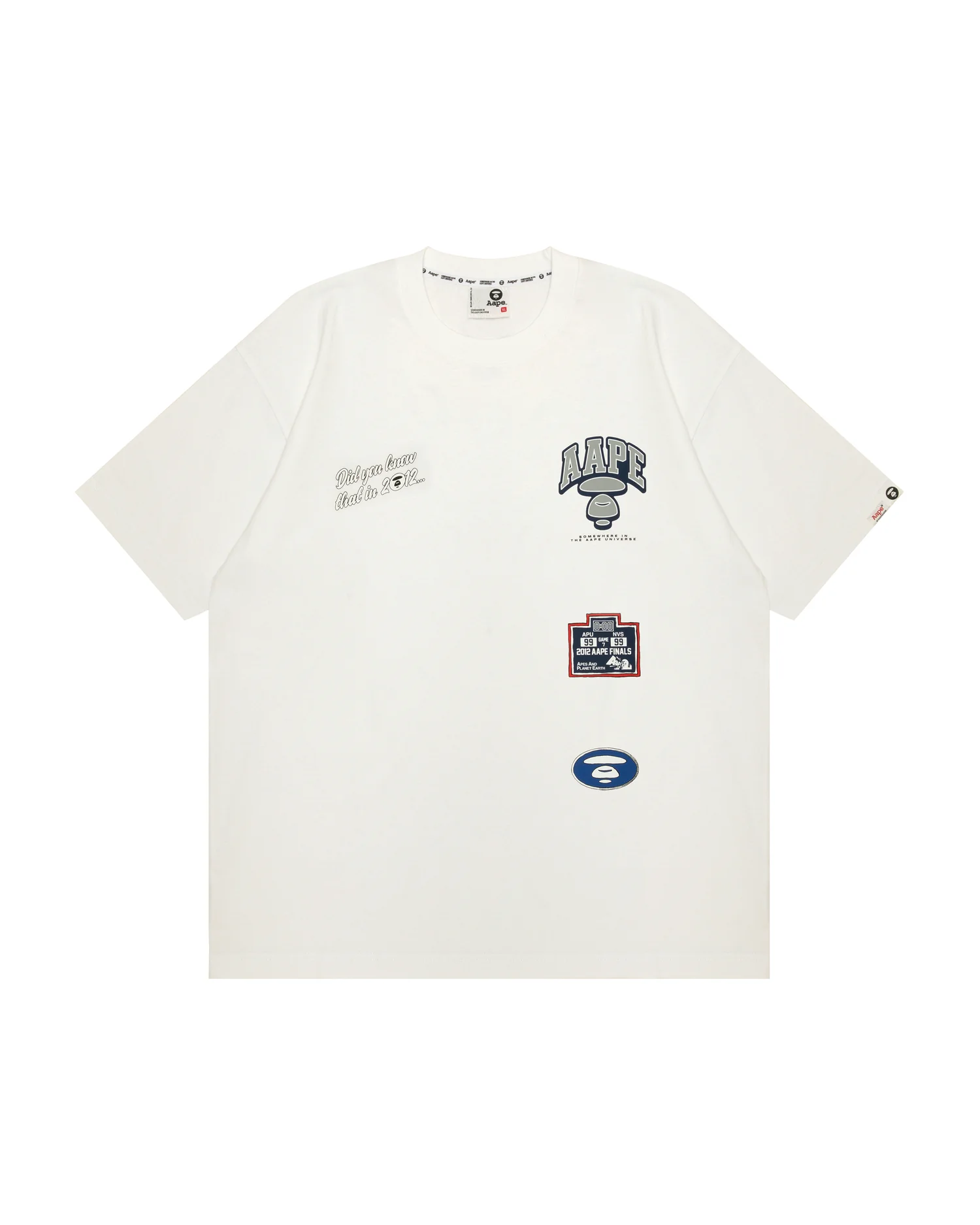 Moonface logo printed tee - Image 11