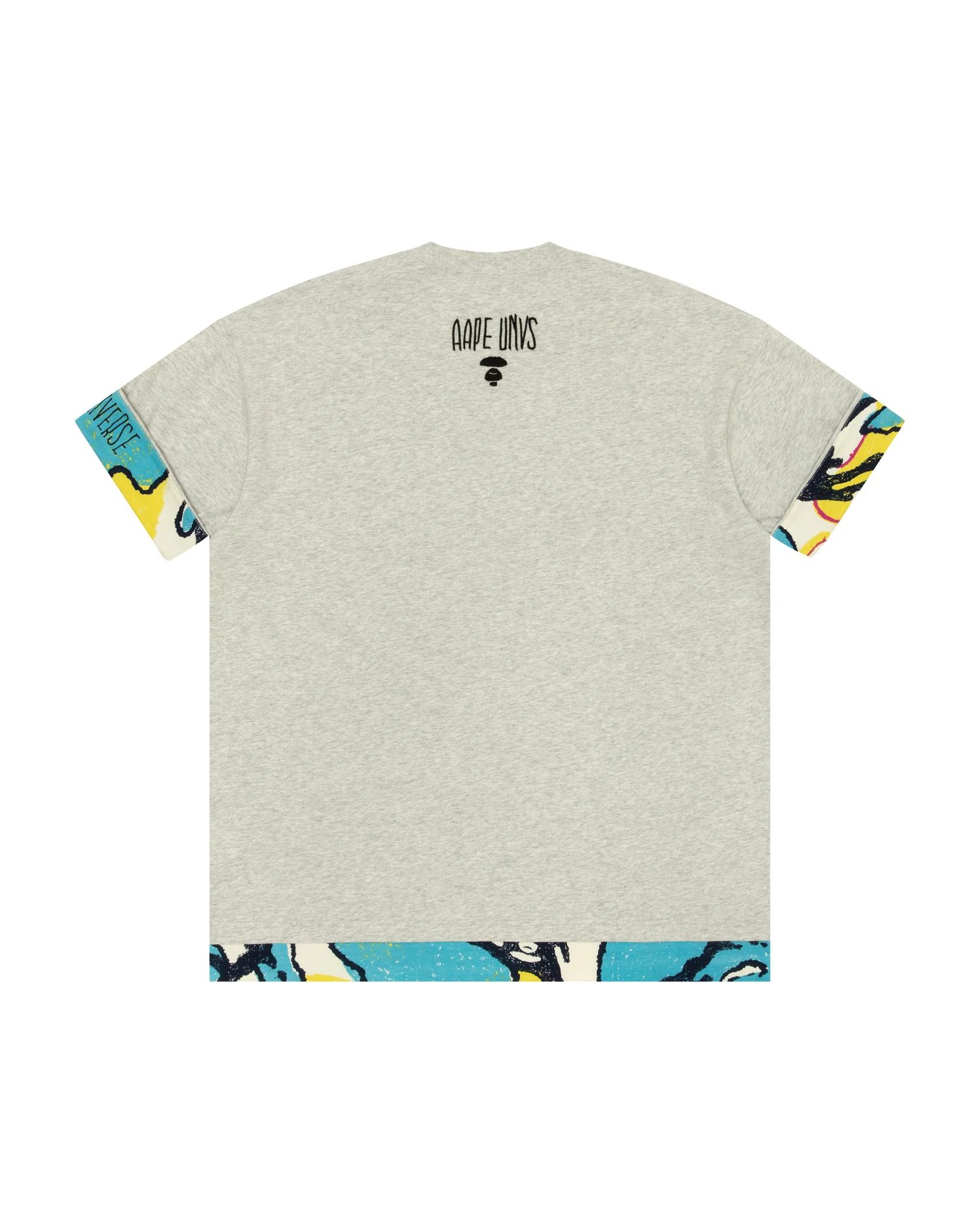 Moonface contrasting-trimmed tee - Image 2