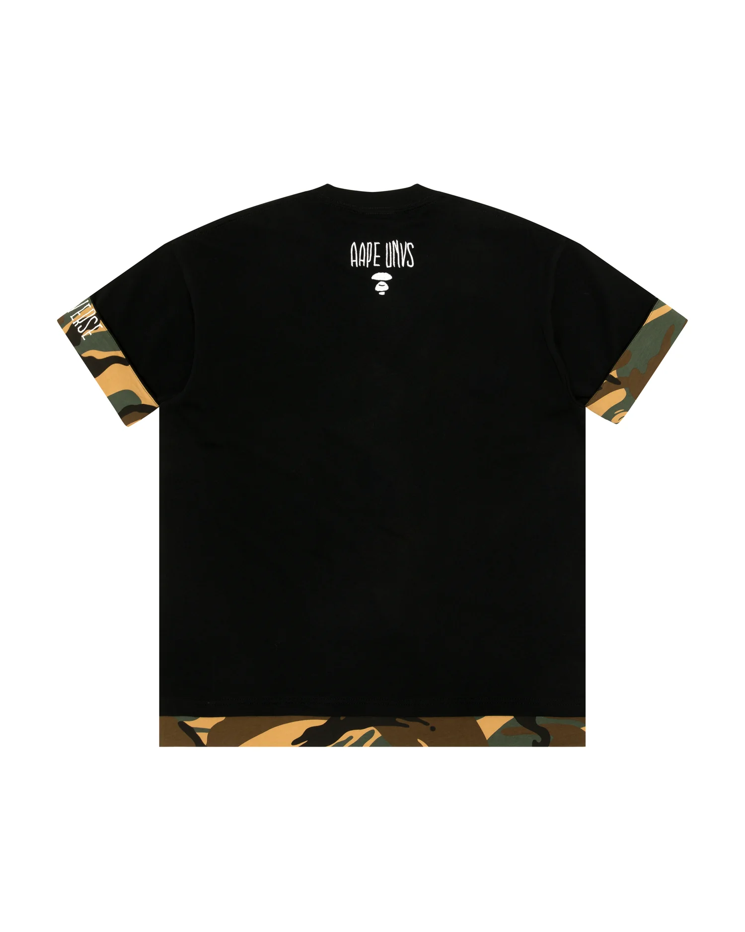 Moonface contrasting-trimmed tee - Image 2