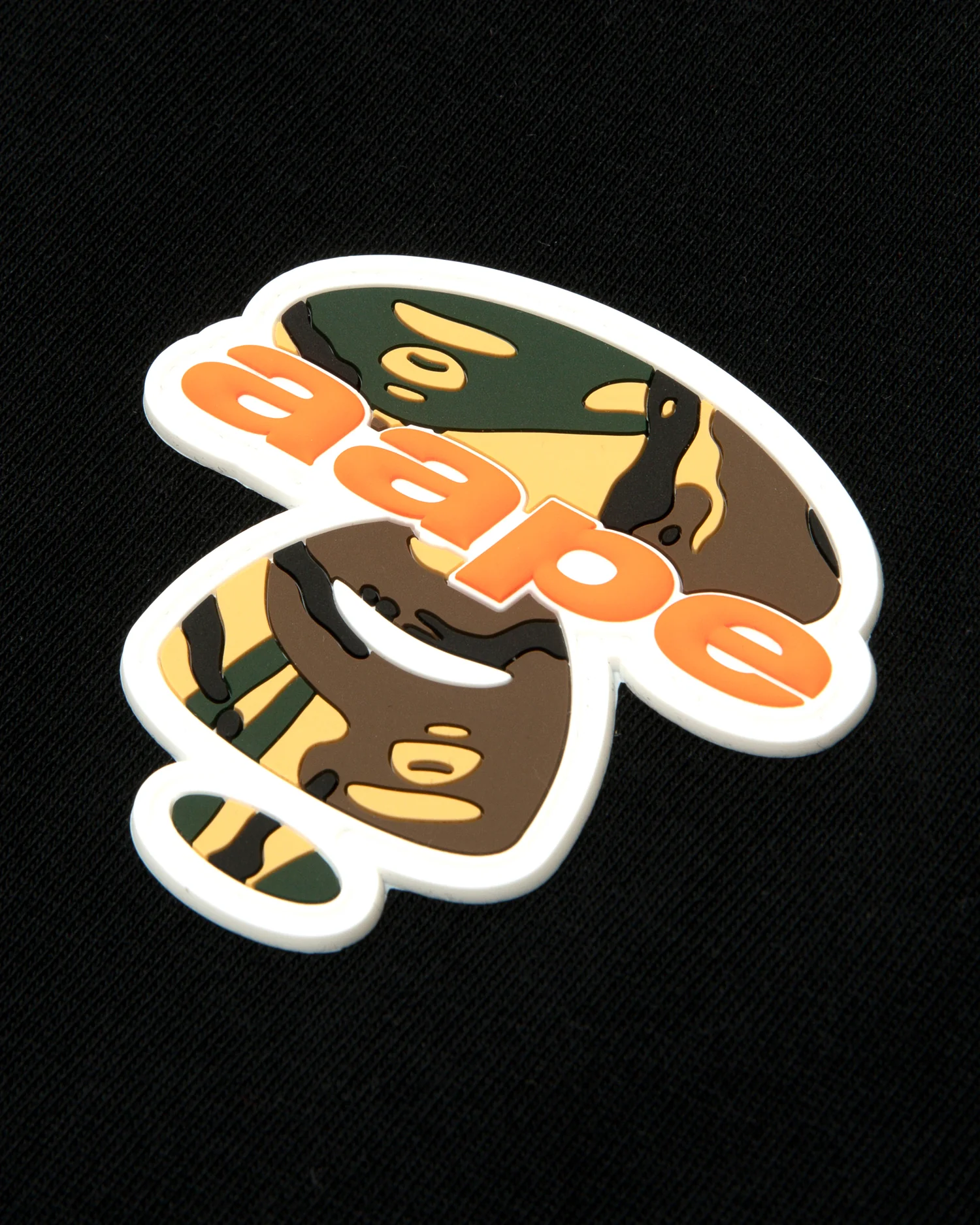 Moonface contrasting-trimmed tee - Image 5