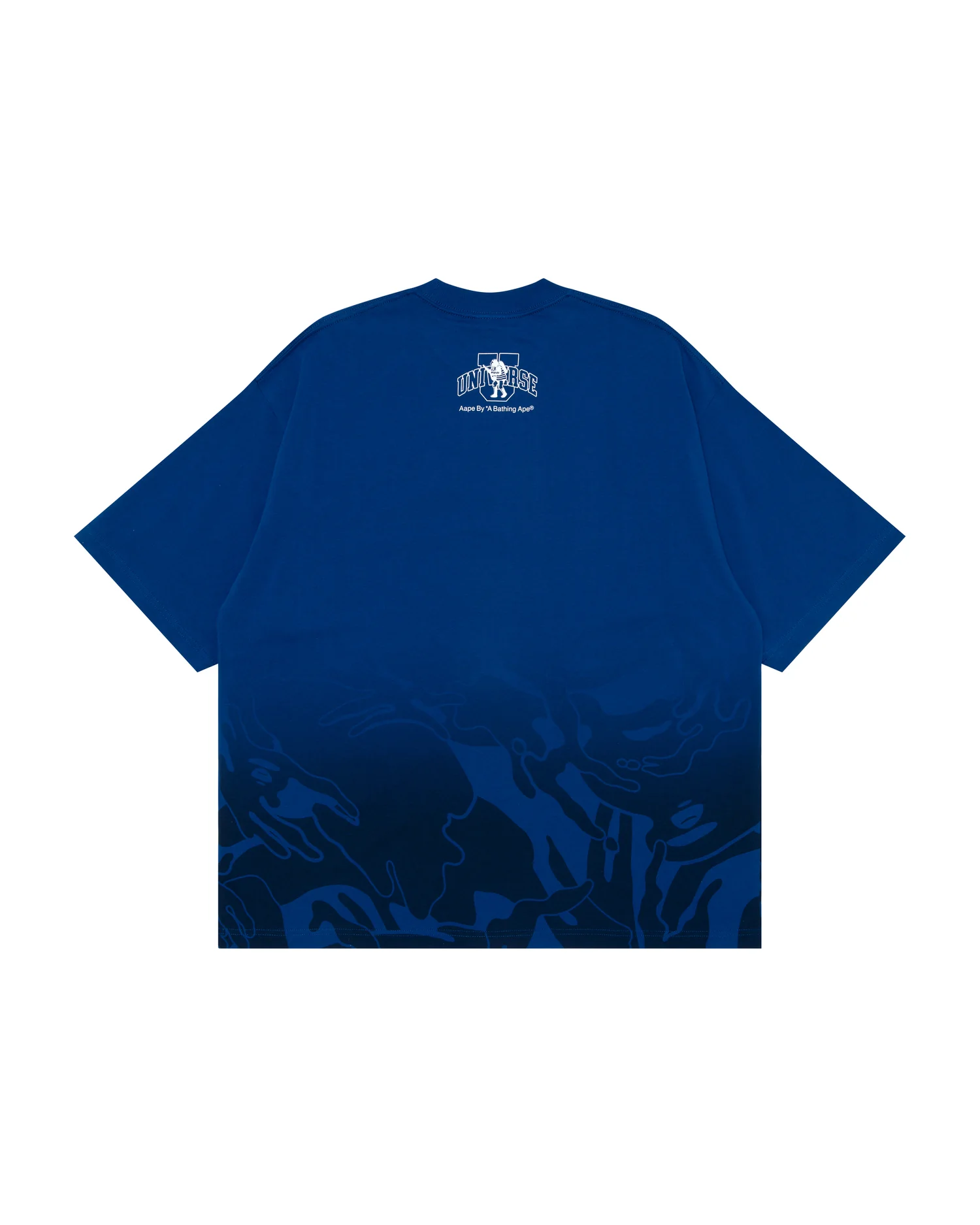 Moonface embossed camo tee - Image 2