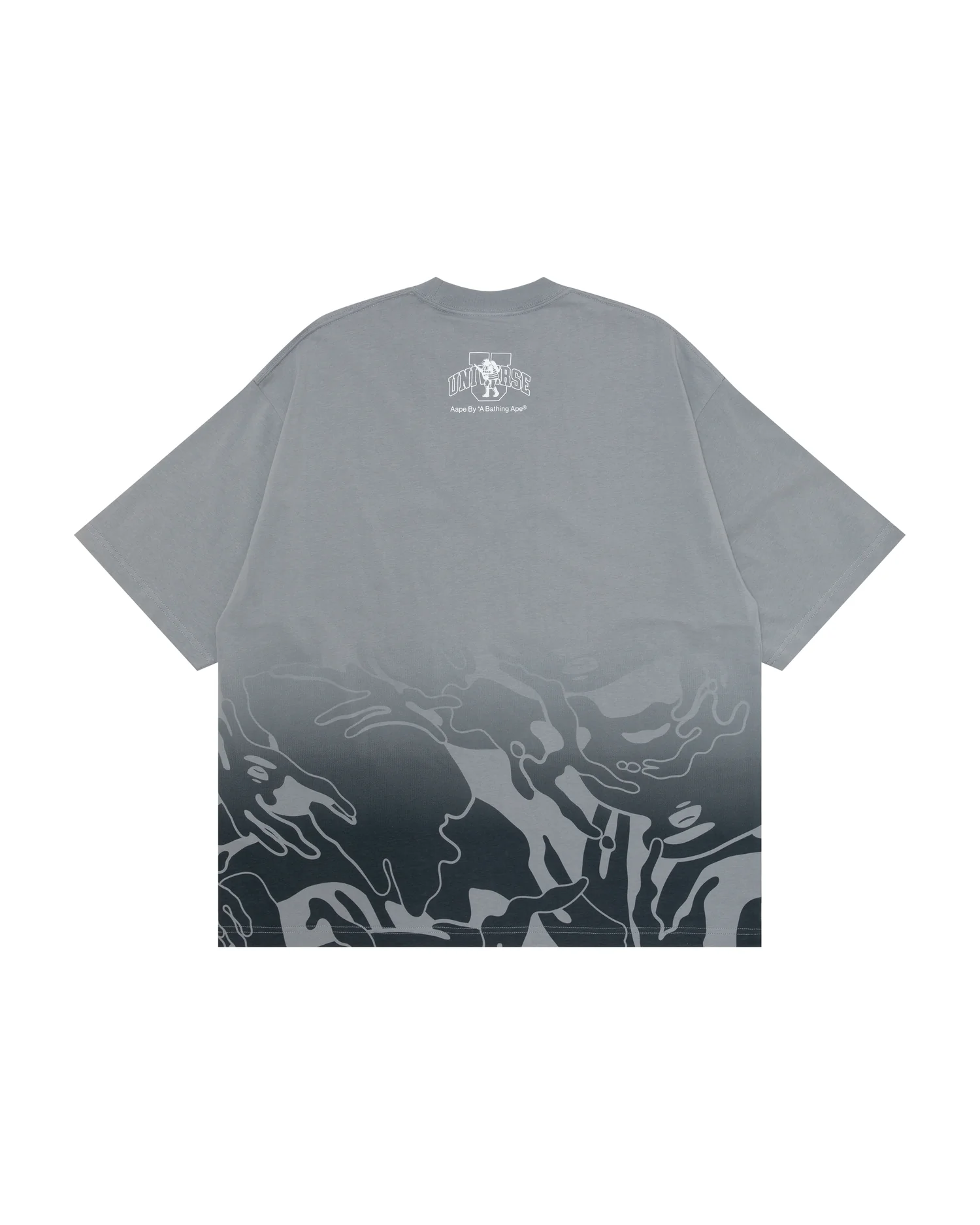 Moonface embossed camo tee - Image 7