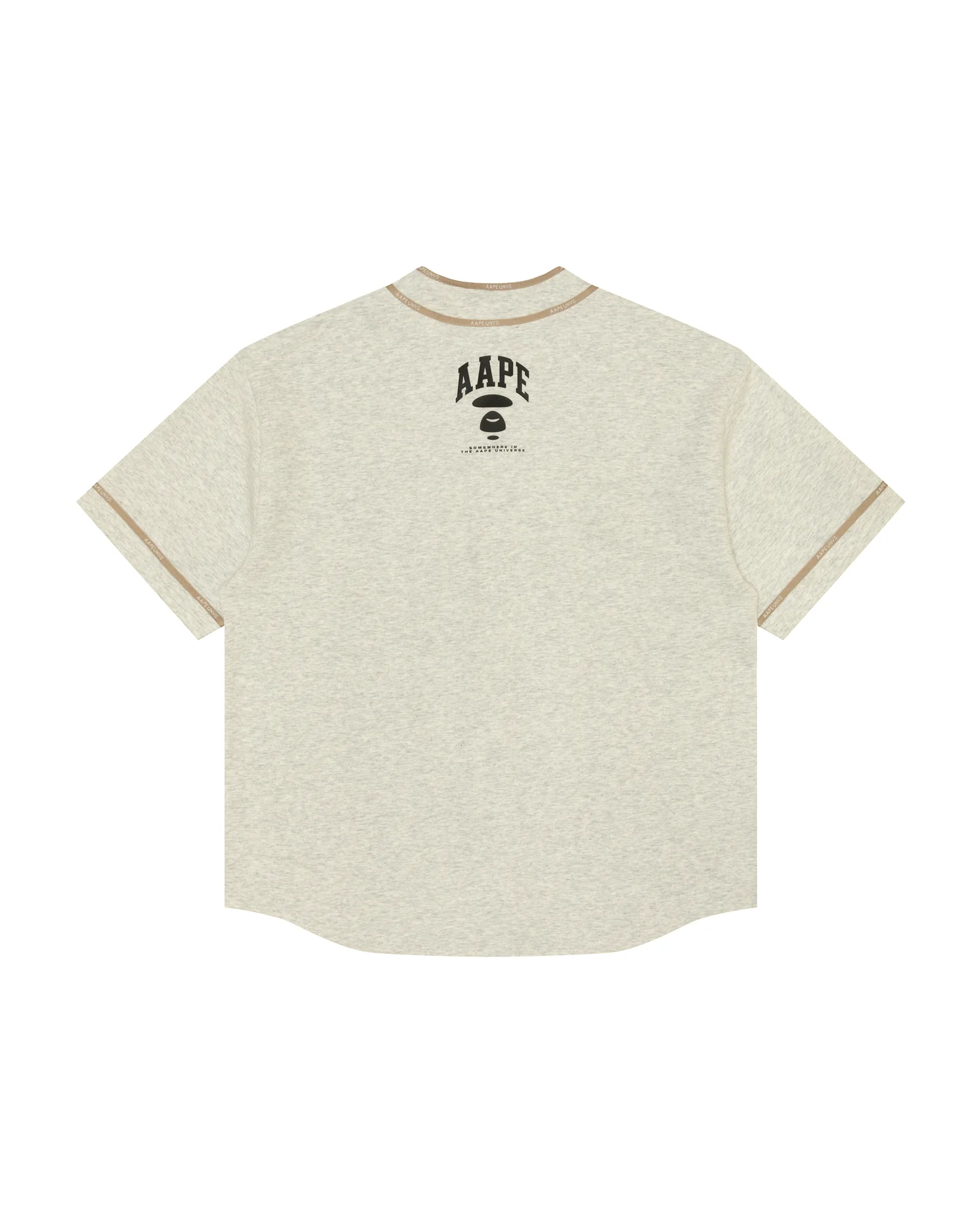 Moonface patch baseball shirt - Image 2