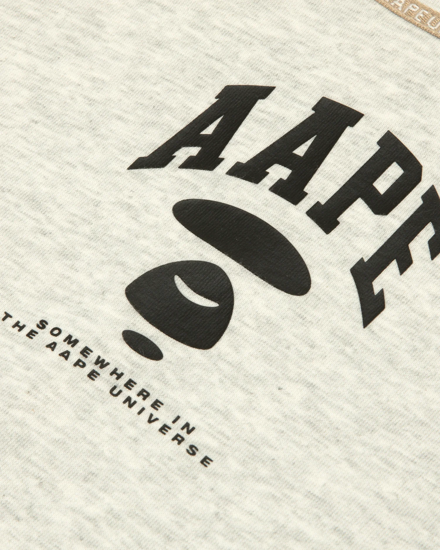 Moonface patch baseball shirt - Image 3