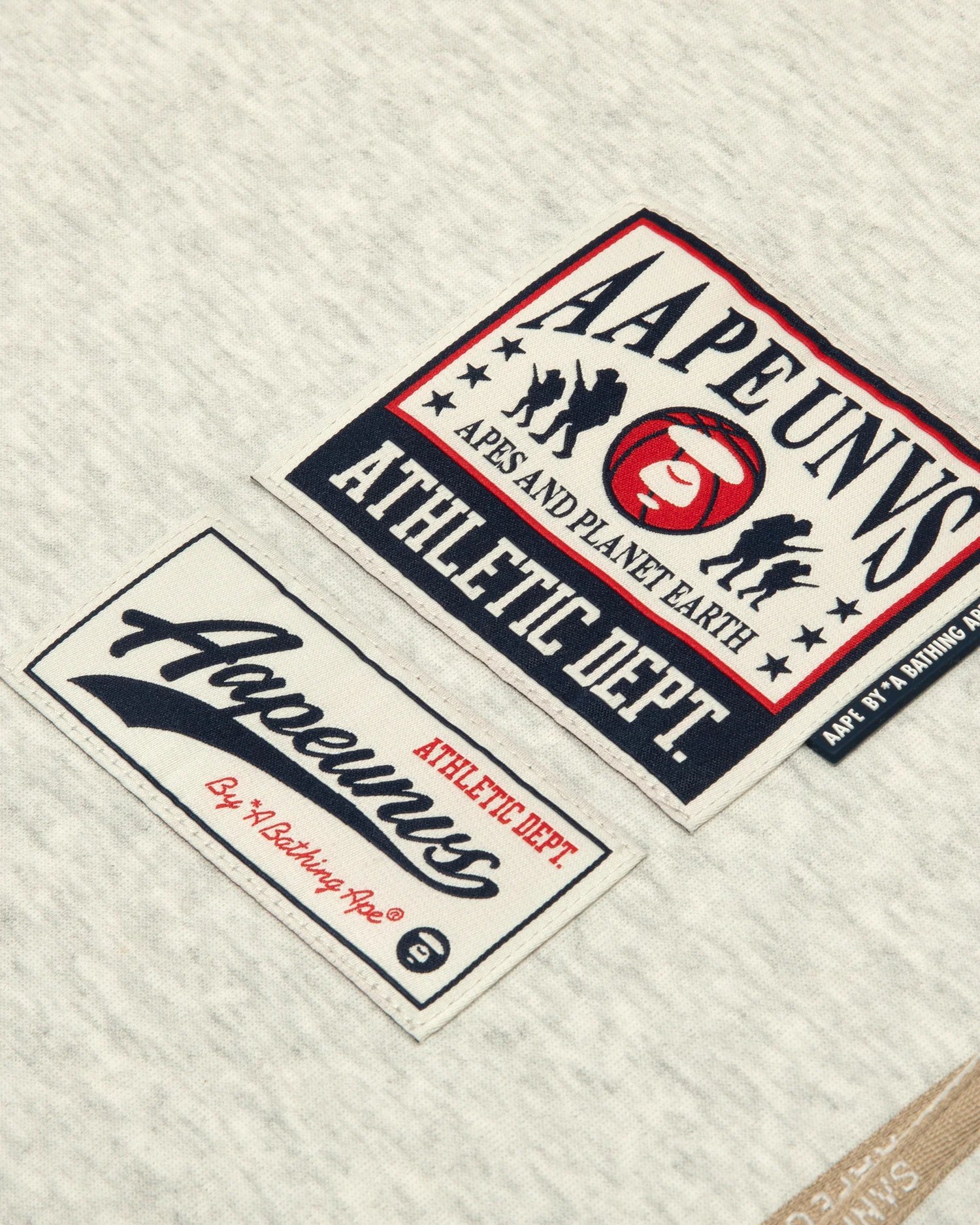 Moonface patch baseball shirt - Image 4