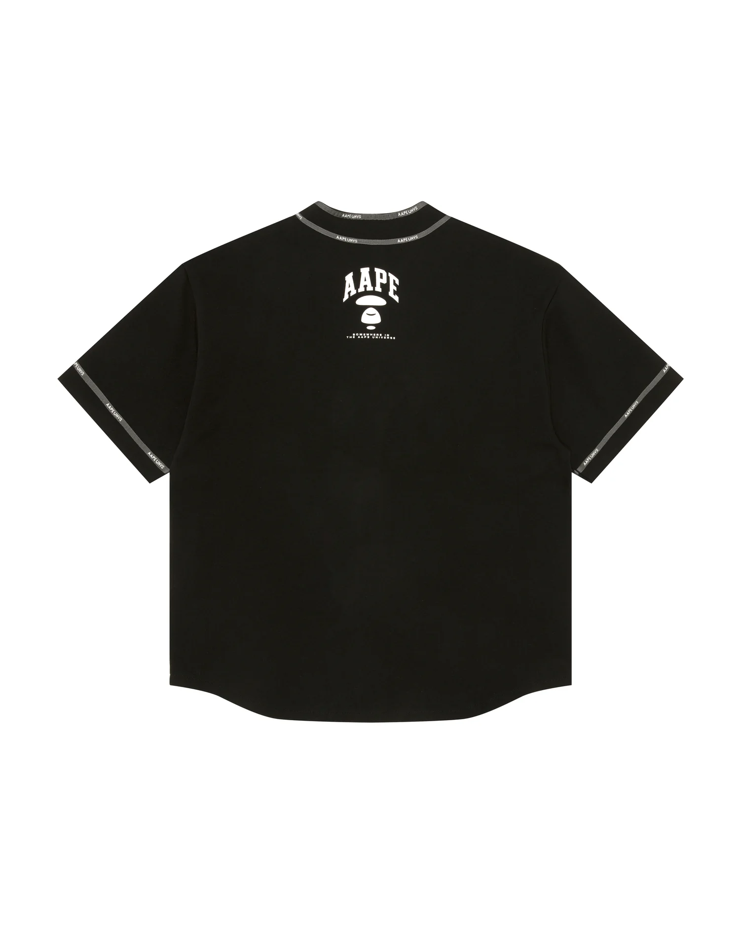 Moonface patch baseball shirt - Image 2