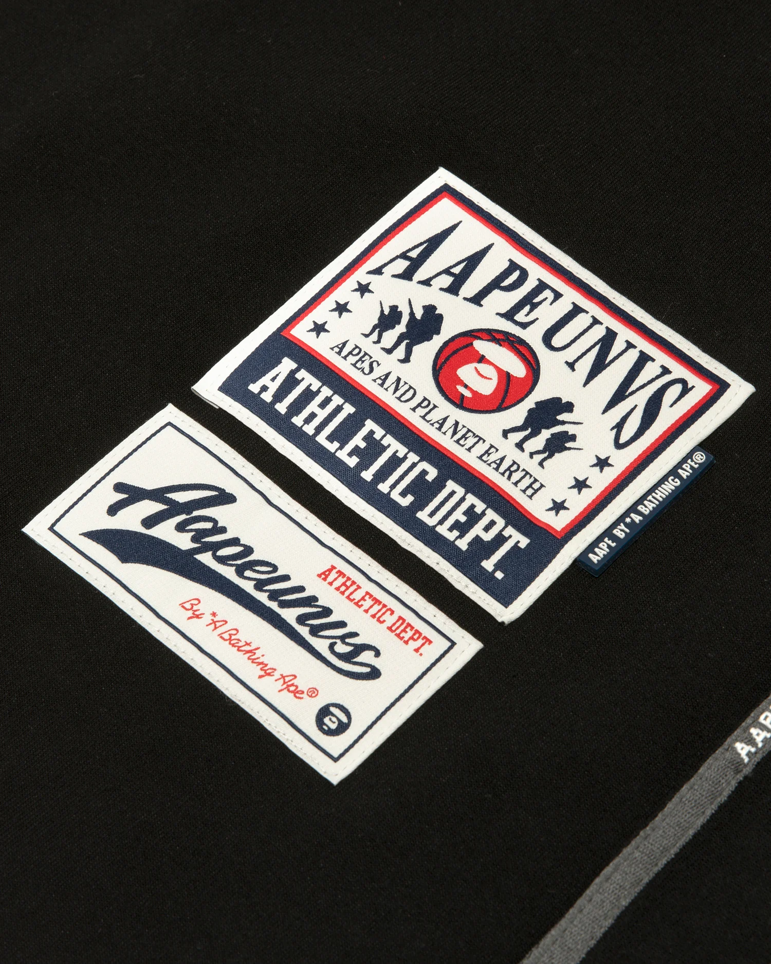 Moonface patch baseball shirt - Image 4