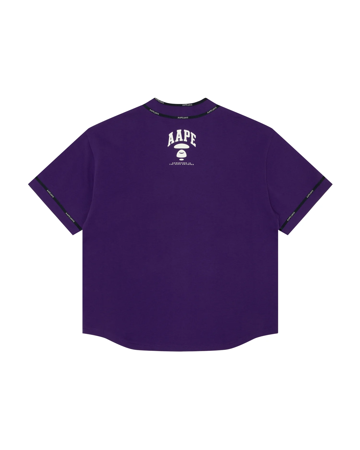 Moonface patch baseball shirt - Image 7