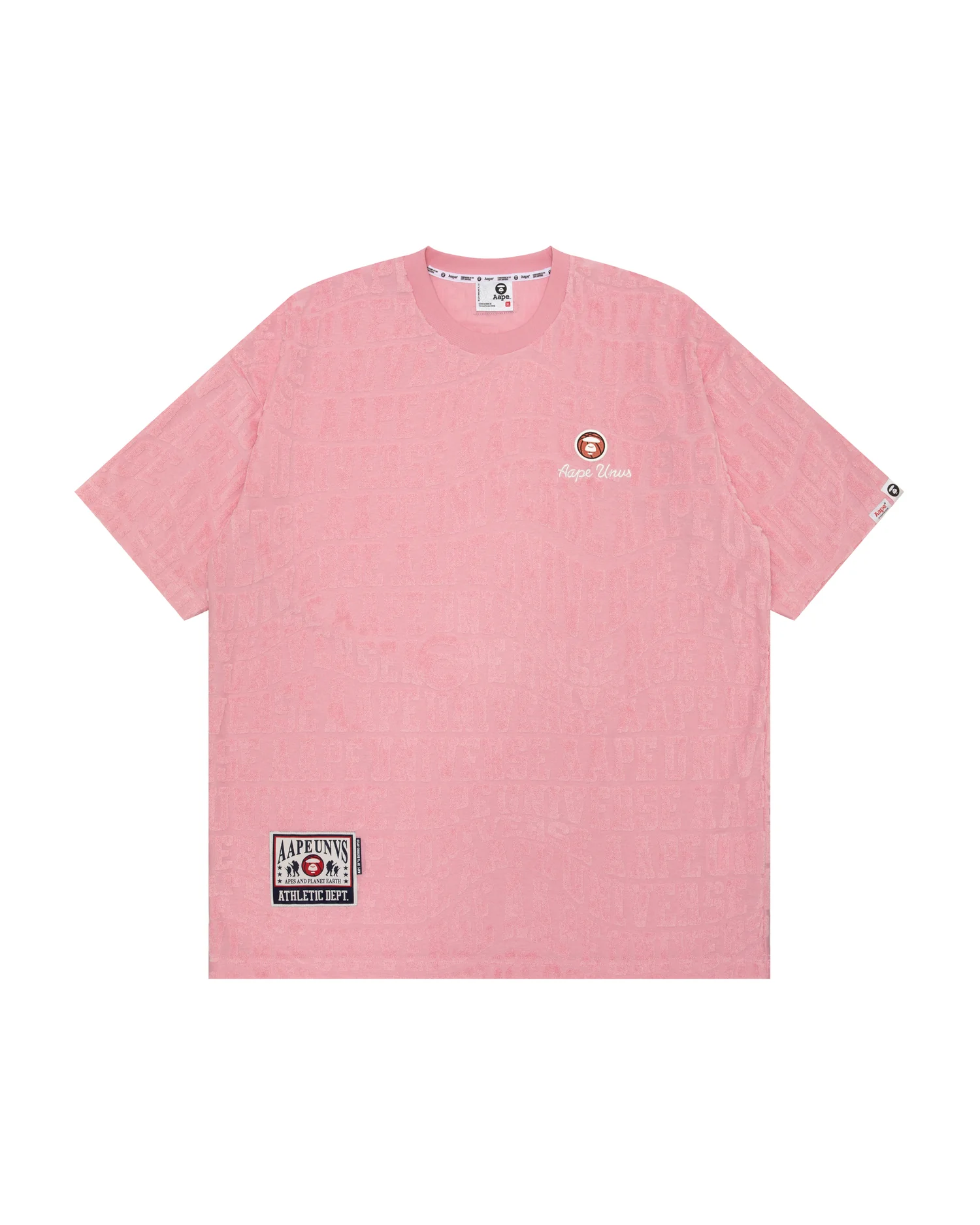 Moonface patch jacquard terry tee - Image 11