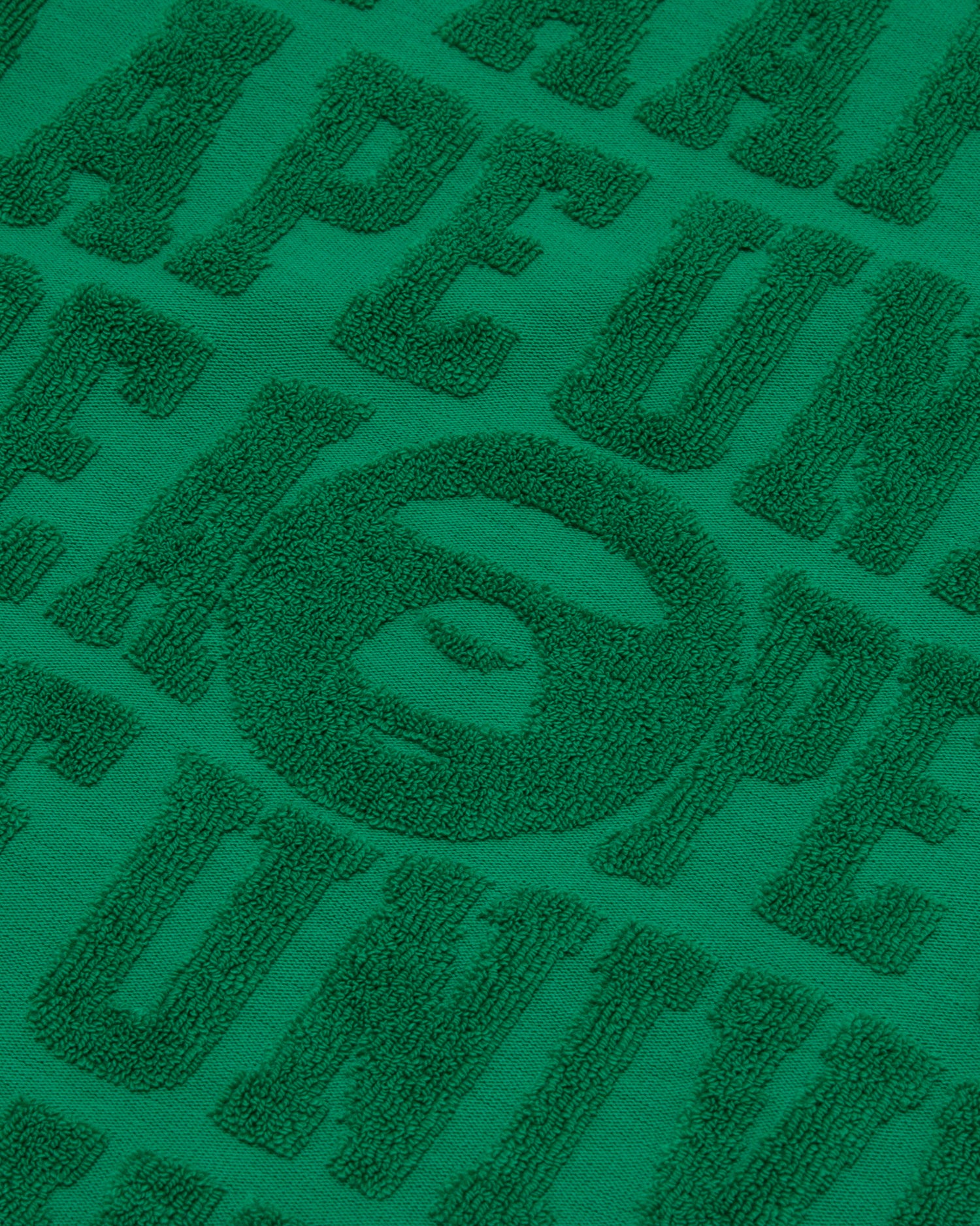 Moonface patch jacquard terry tee - Image 3