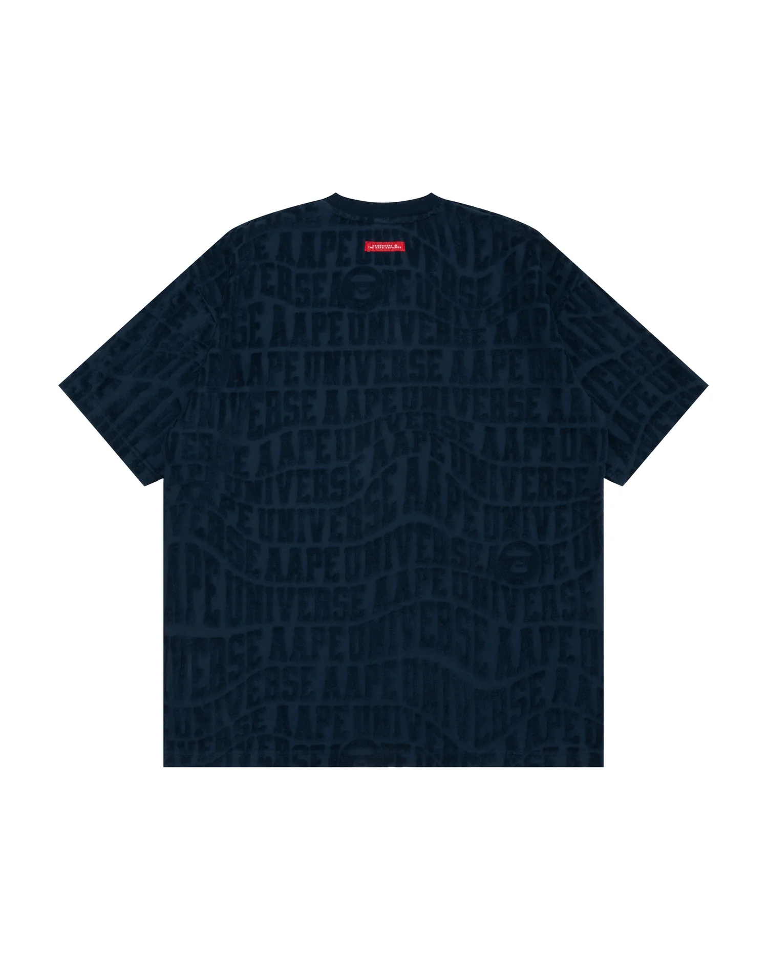 Moonface patch jacquard terry tee - Image 7