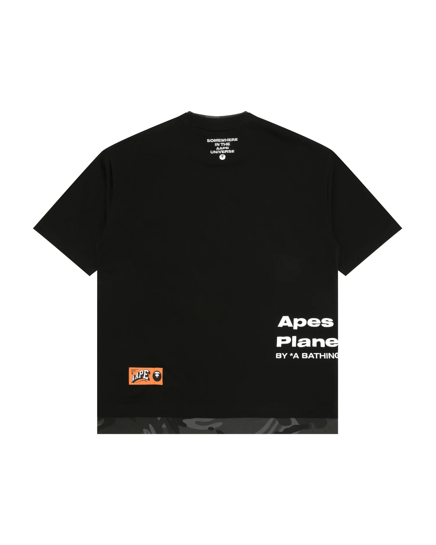 Moonface logo camo short sleeve tee - Image 2
