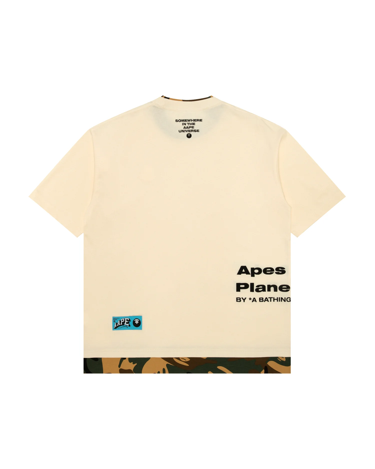Moonface logo camo short sleeve tee - Image 7