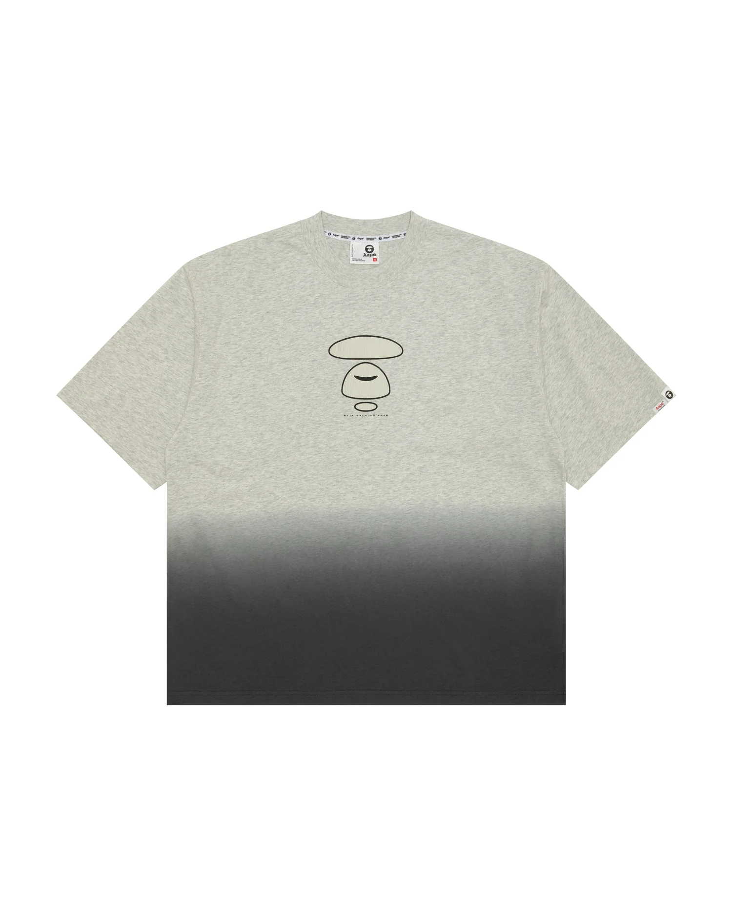 Moonface logo gradient short sleeve tee