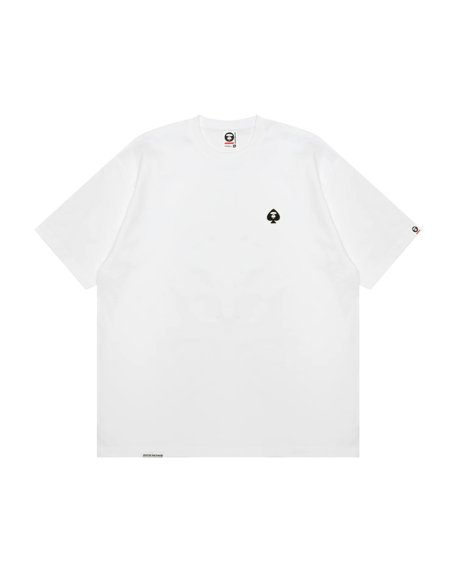 AAPENOW spades moonface logo short sleeve tee