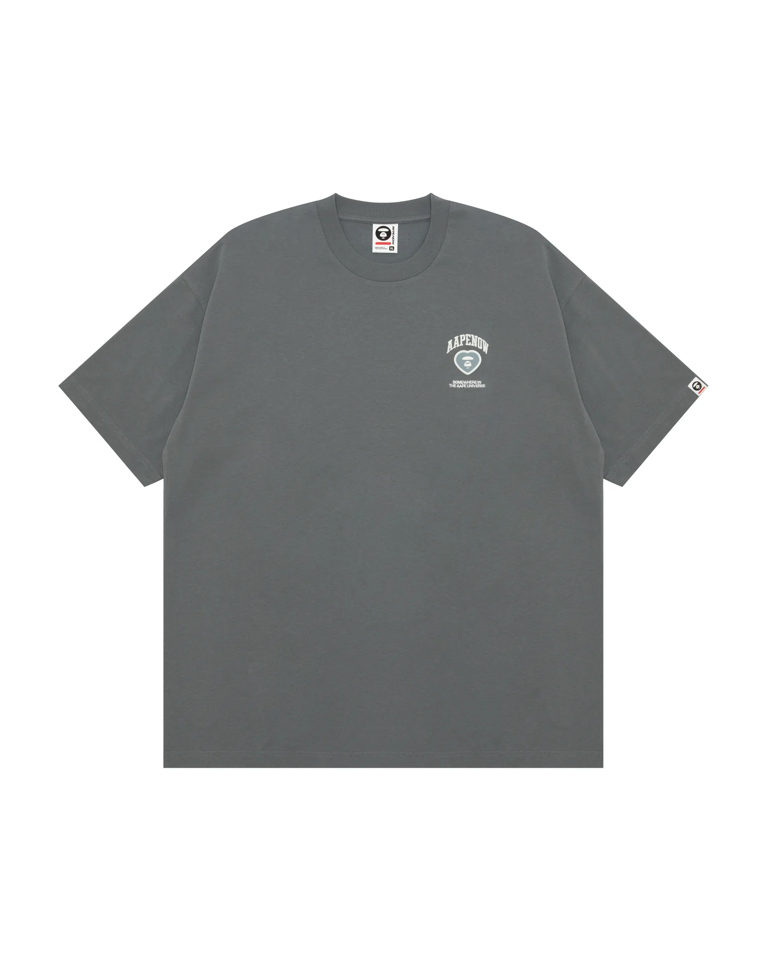 AAPENOW moonface heart logo short sleeve tee