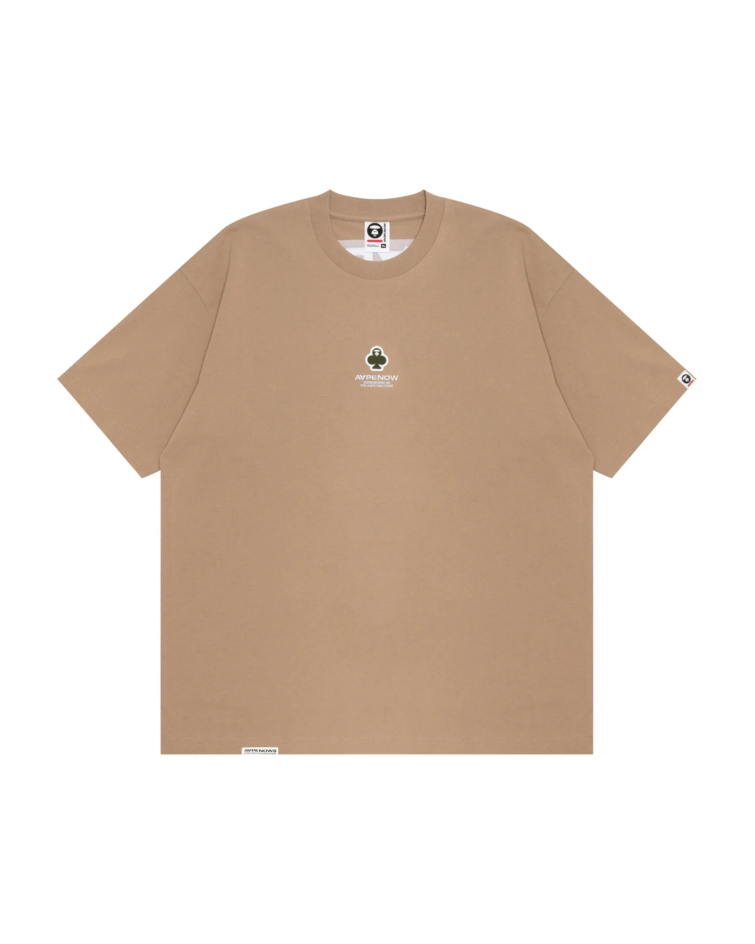 AAPENOW clover moonface logo short sleeve tee