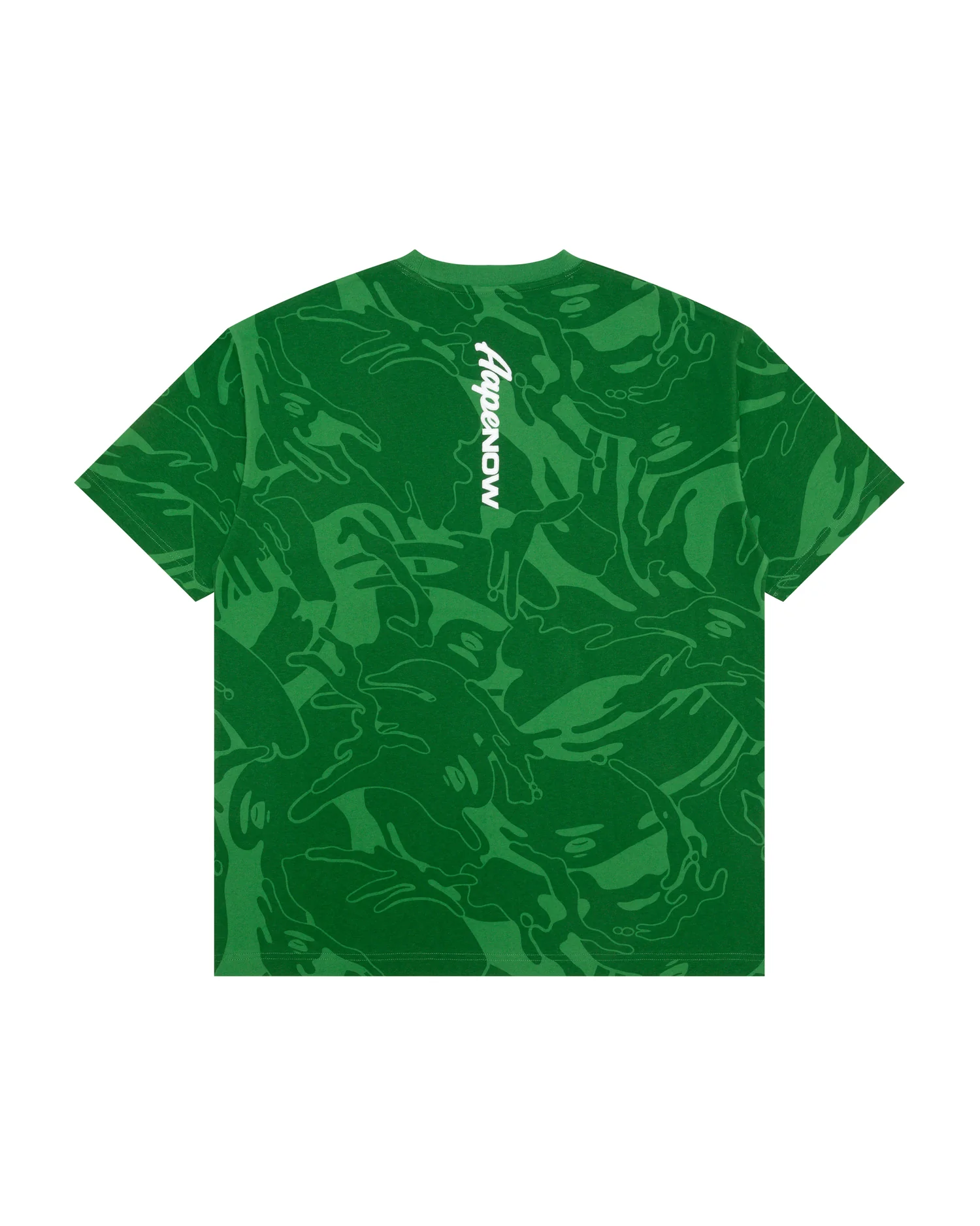 Moonface logo camo short sleeve tee - Image 7