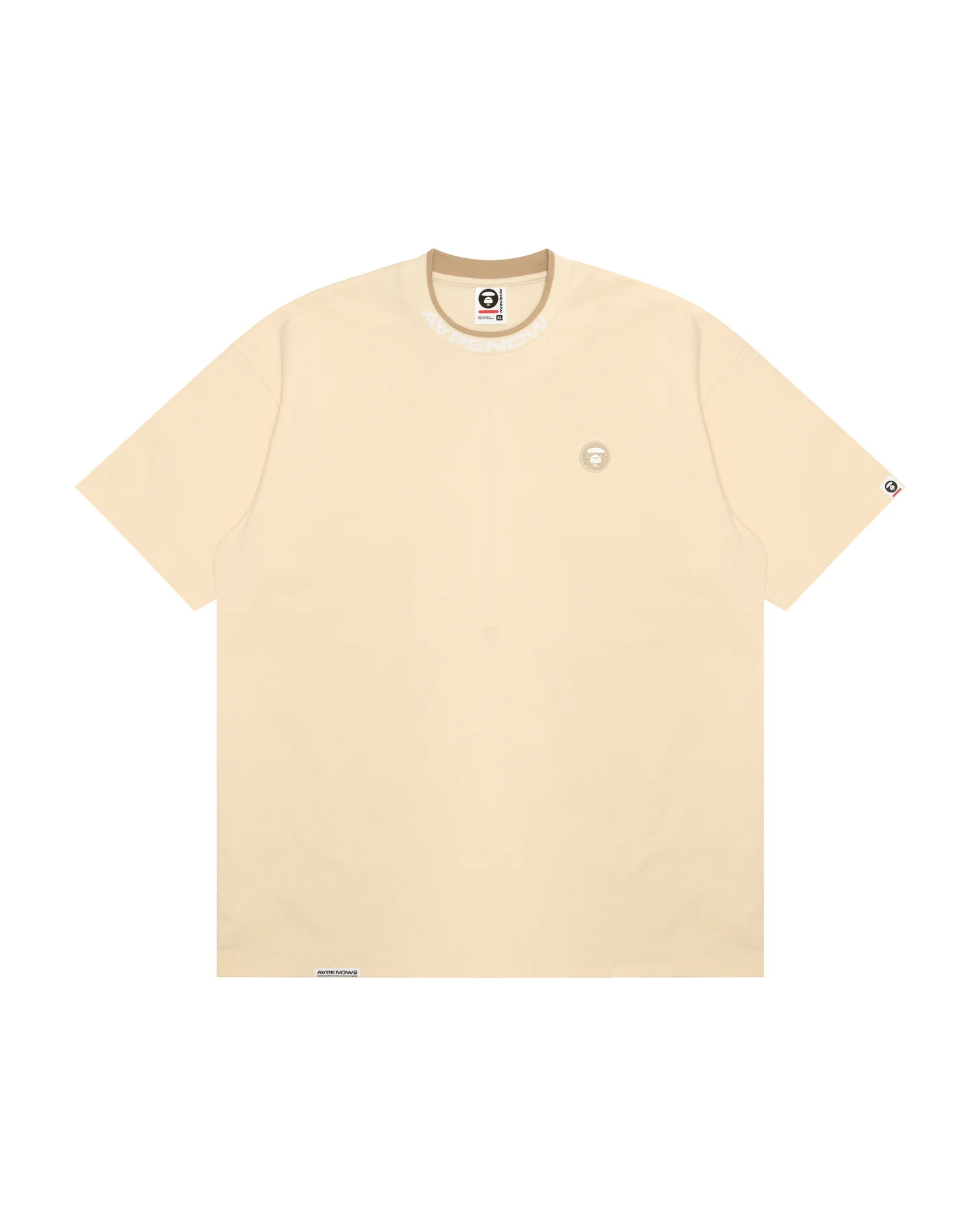 AAPENOW moonface logo relaxed fit tee