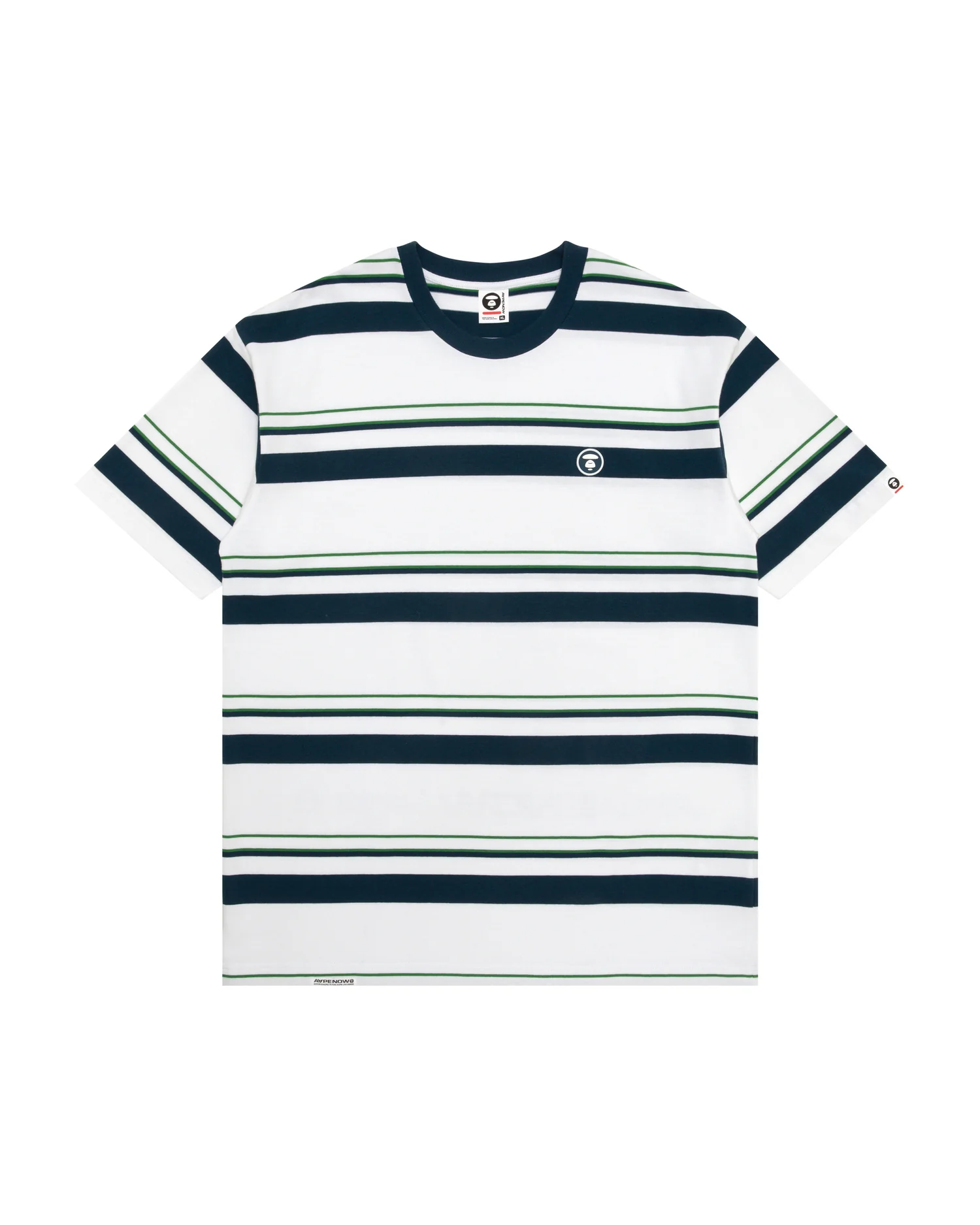 Moonface logo stripe tee - Image 11