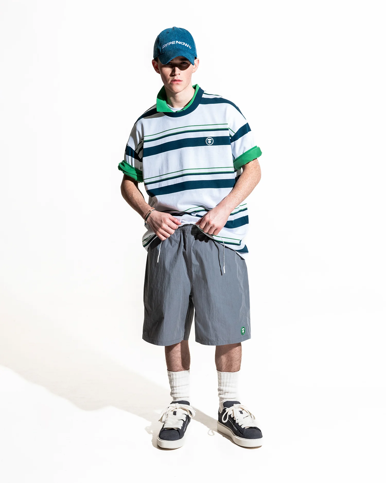 Moonface logo stripe tee - Image 13