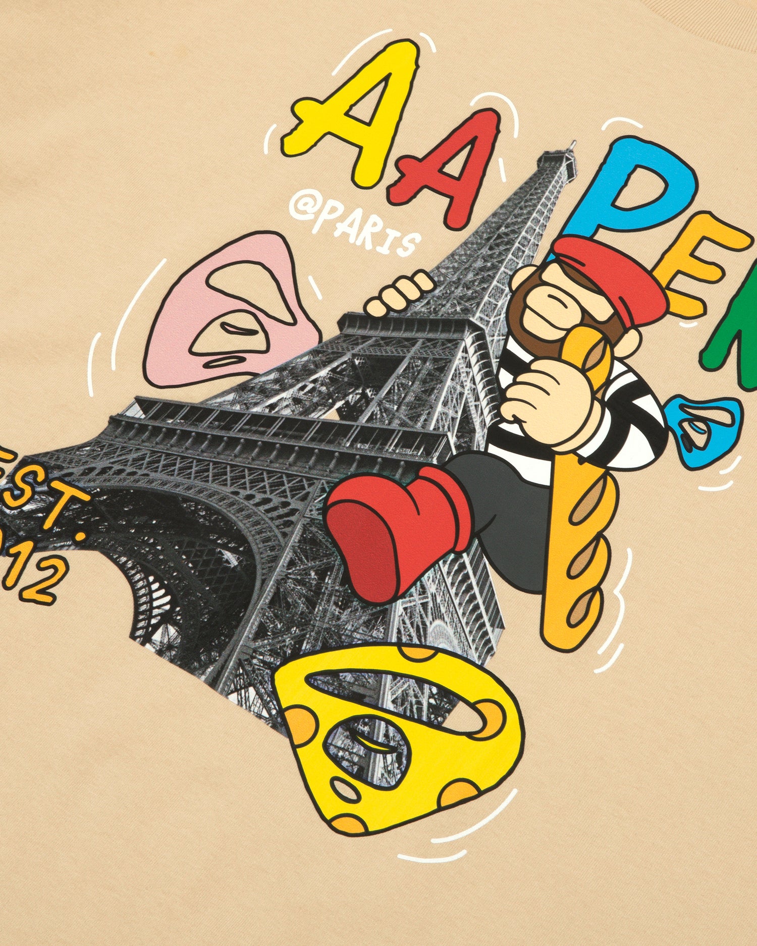 AAPER graphic-print short sleeve tee - Image 3