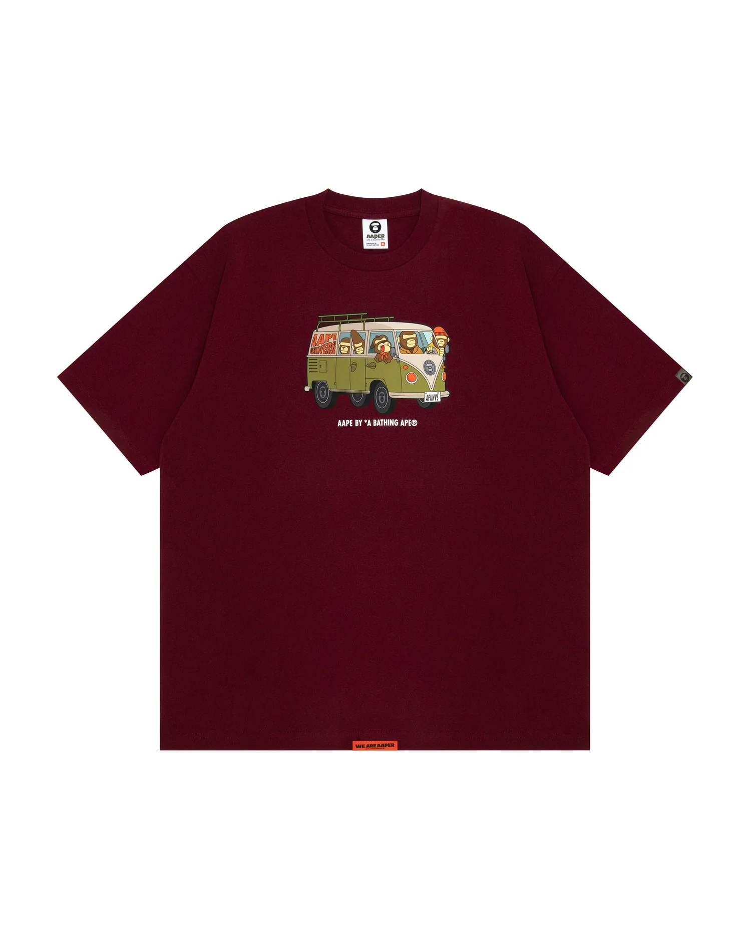 AAPER graphic-print short sleeve tee