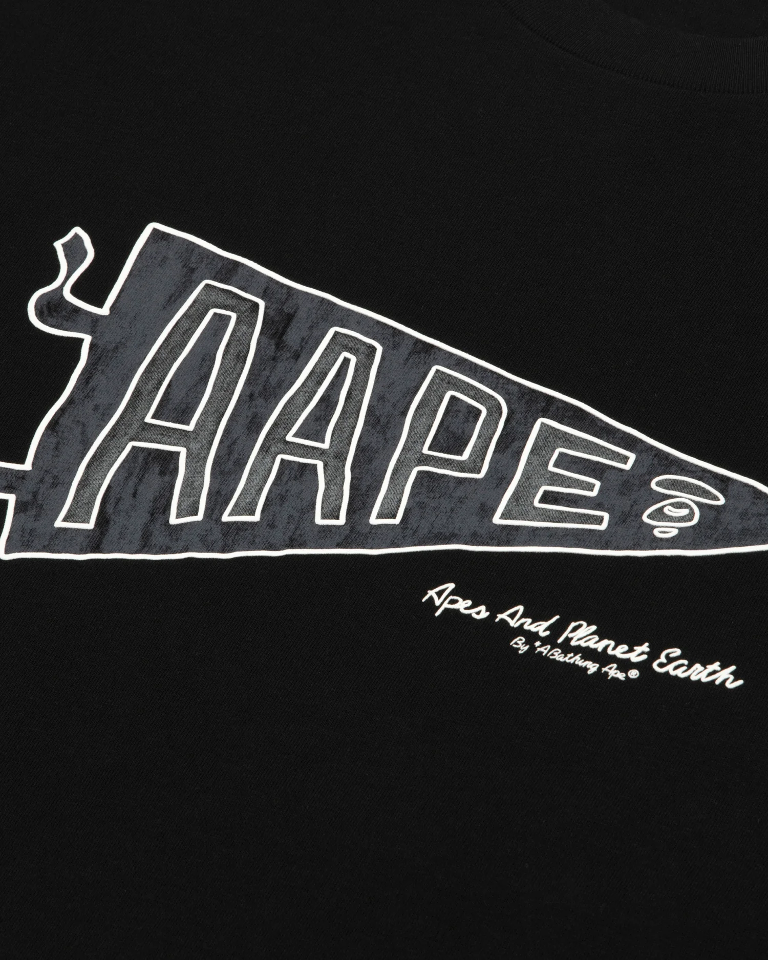 AAPEUNVS logo print tee - Image 3