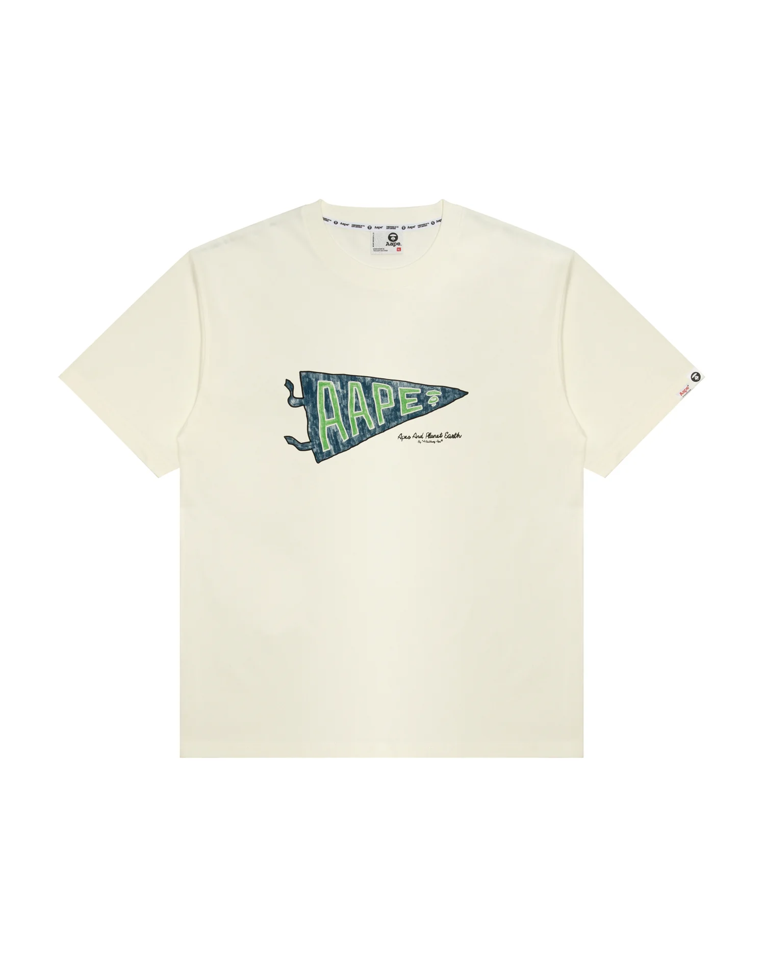 AAPEUNVS logo print tee - Image 6