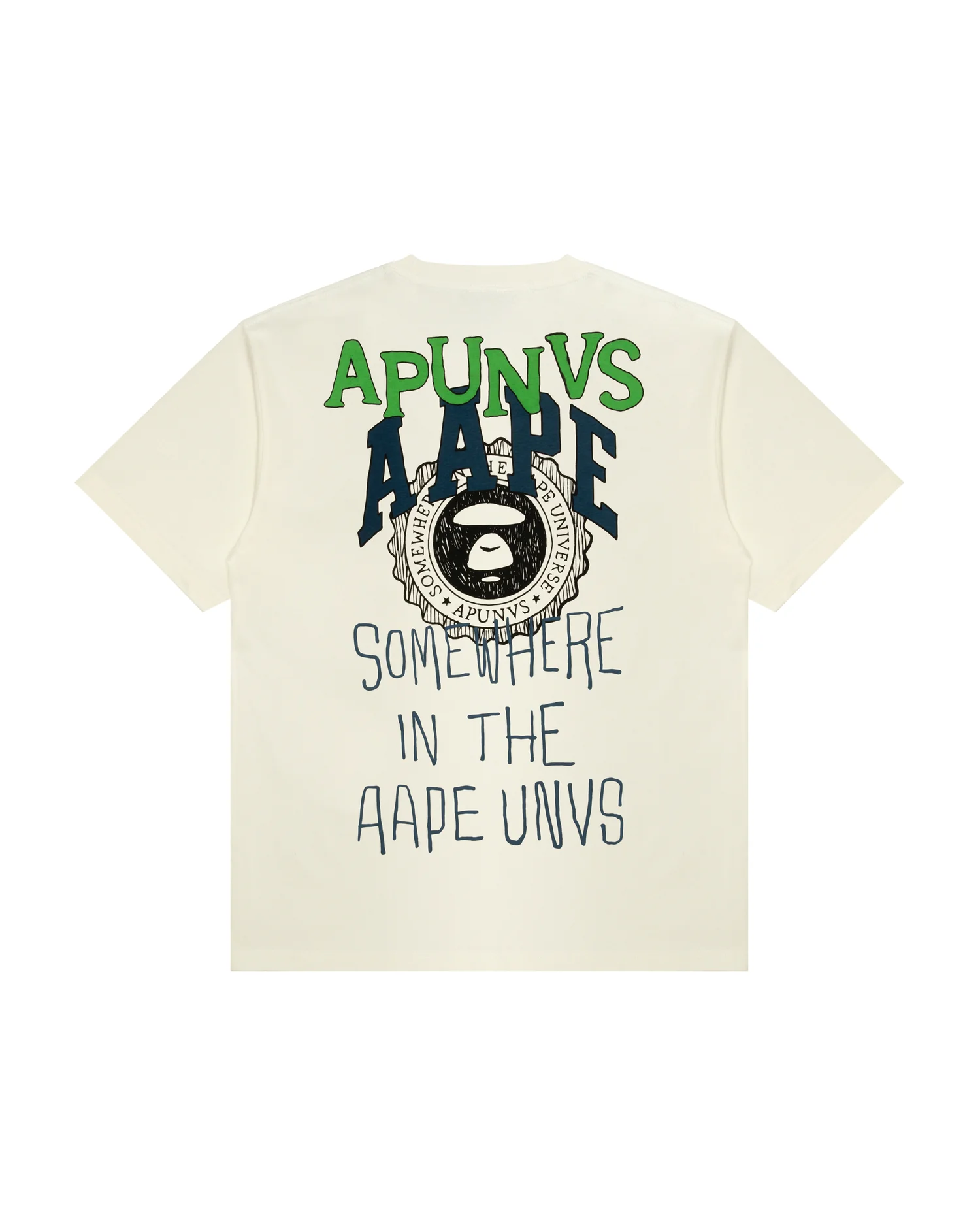 AAPEUNVS logo print tee - Image 7