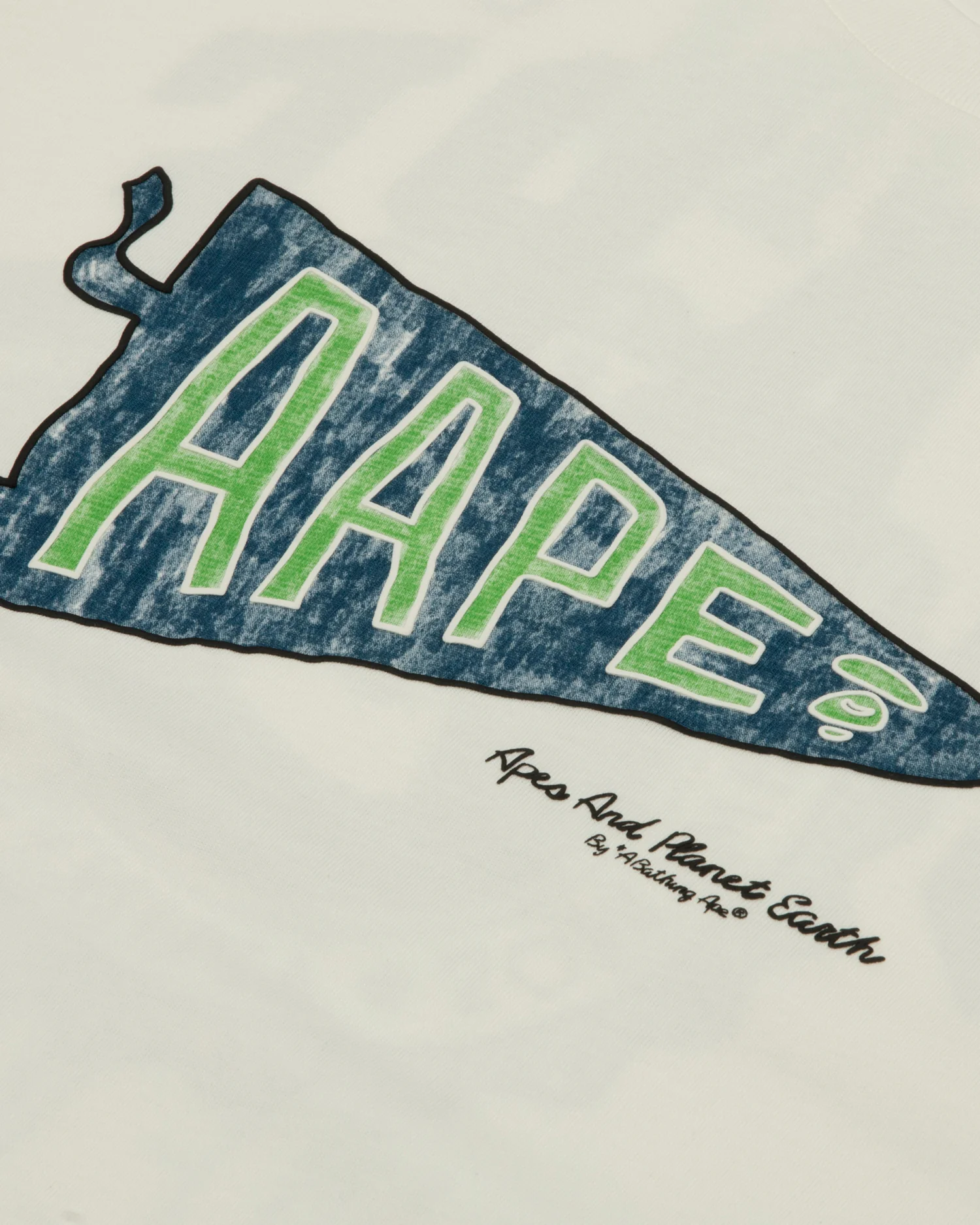 AAPEUNVS logo print tee - Image 8
