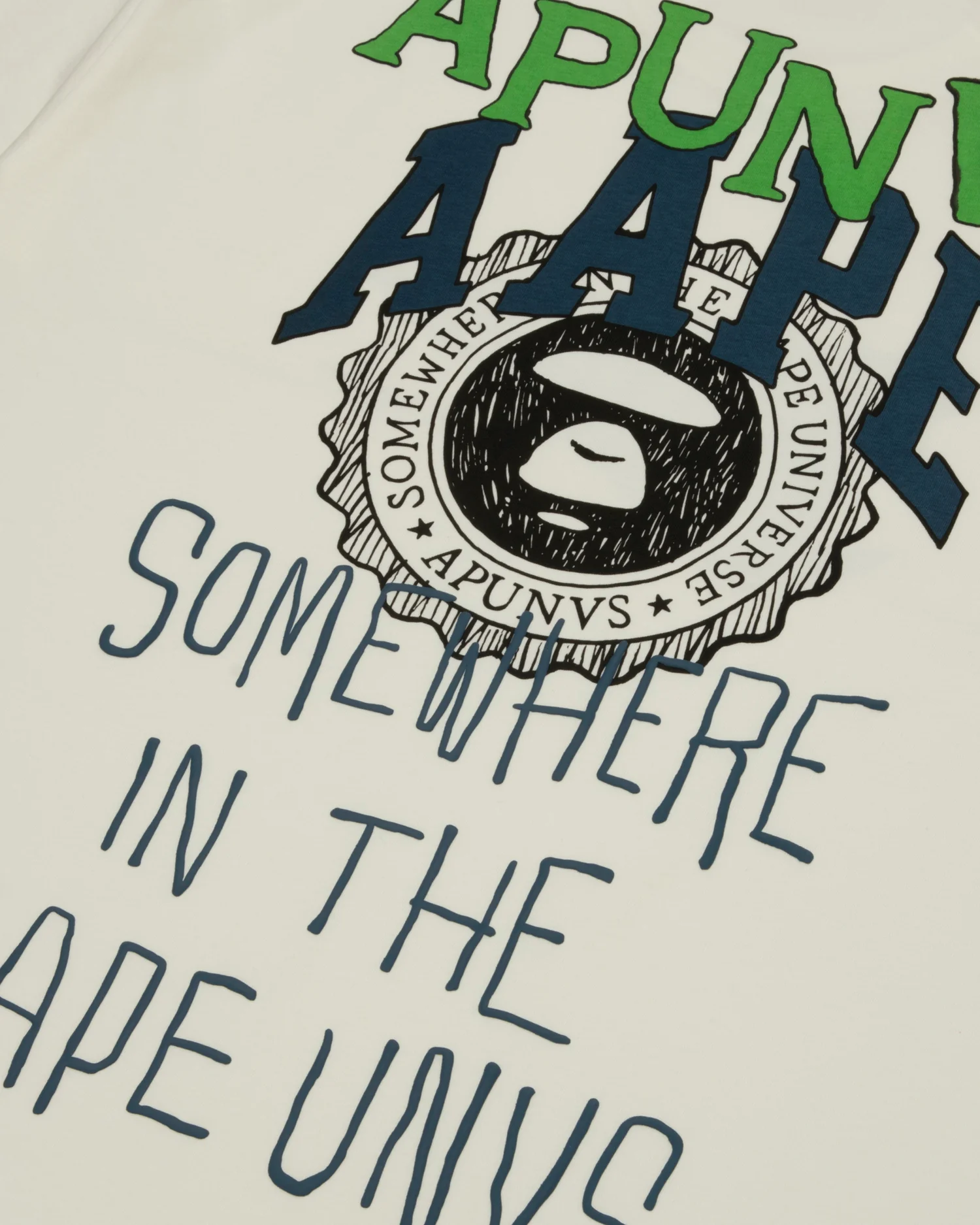 AAPEUNVS logo print tee - Image 9