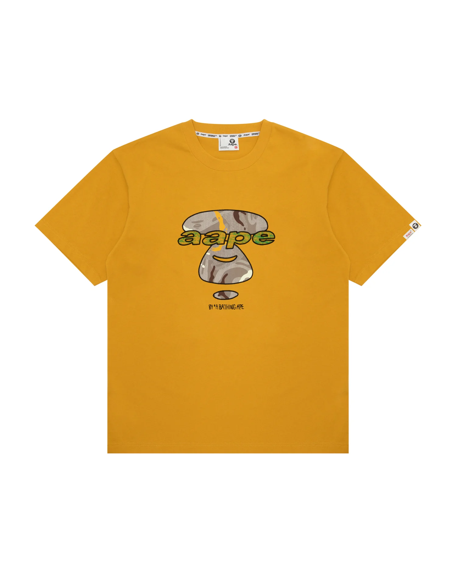AAPEUNVS camo moonface logo short sleeve tee - Image 6